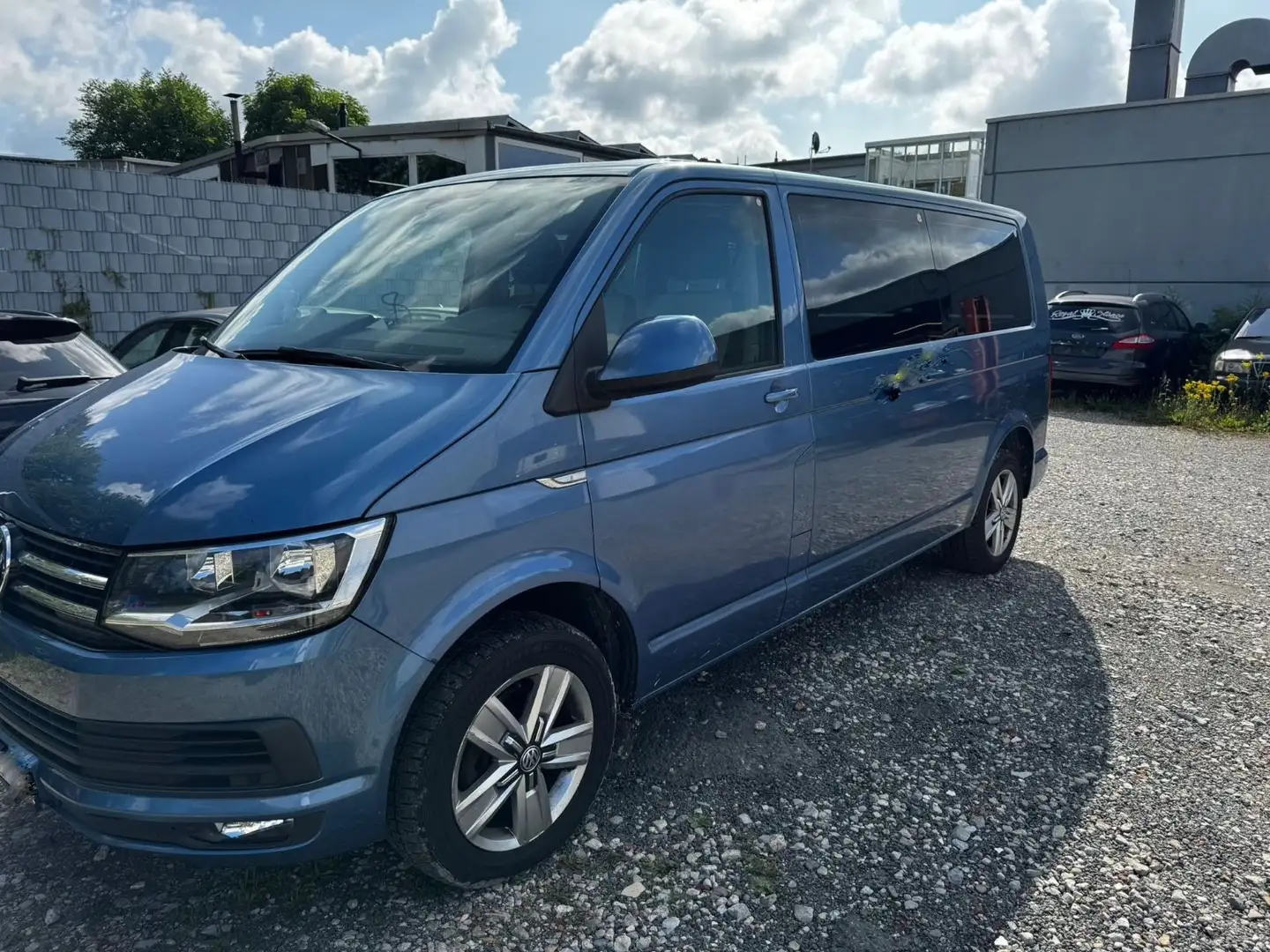 Volkswagen T6 Transporter Bus Caravelle Comfortline lang Kék - 1