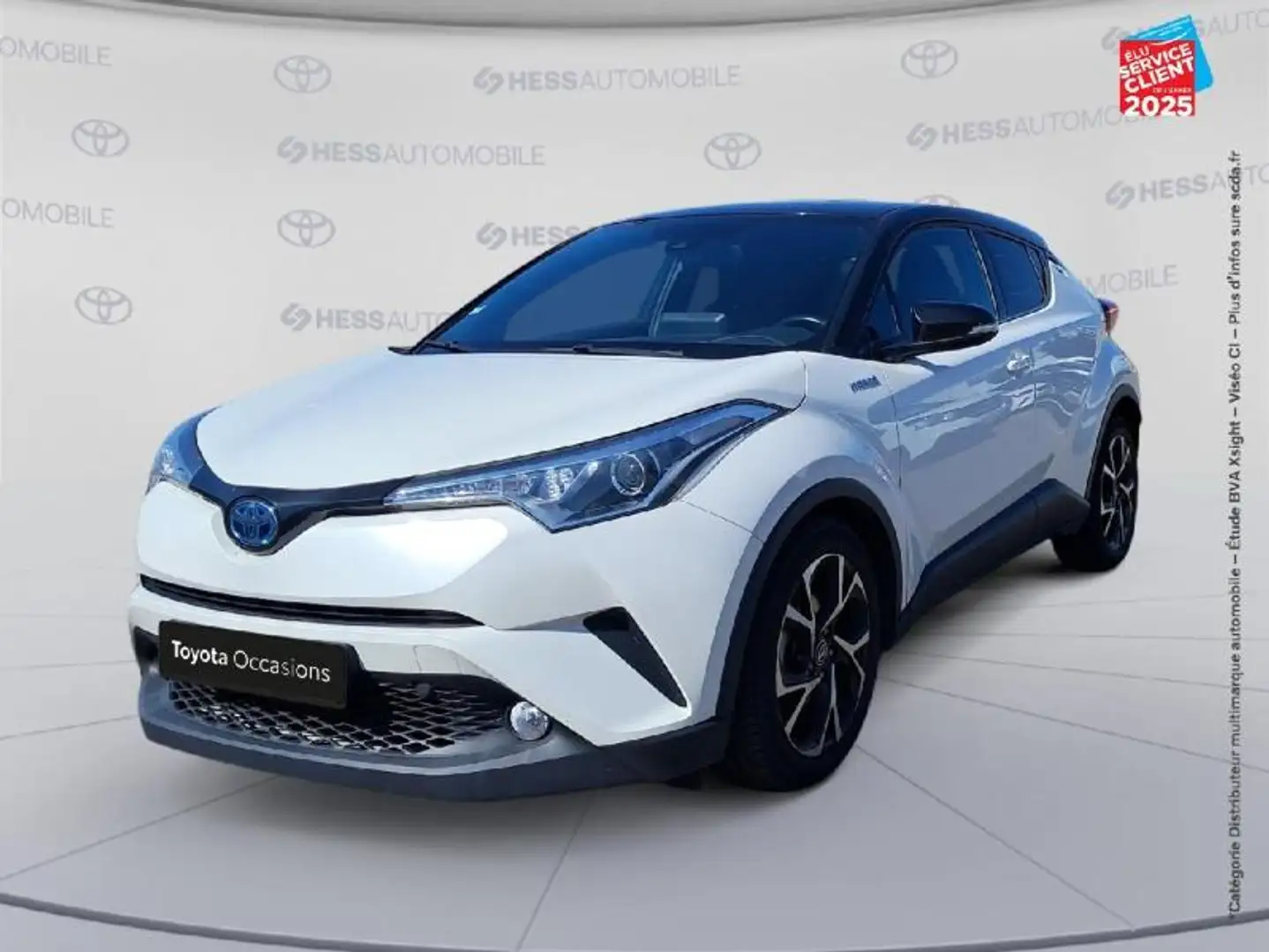 Toyota C-HR 122h Design 2WD E-CVT RC18 Blanc - 1