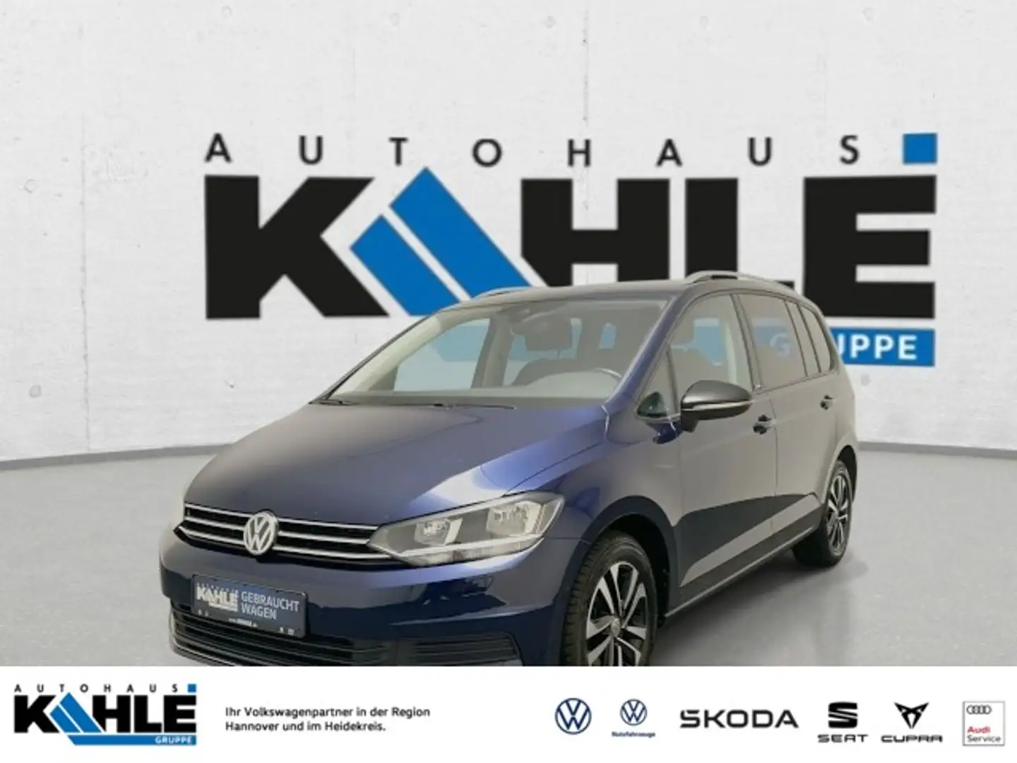 Volkswagen Touran IQ.Drive 2.0TDI DSG Navi AHK Klima Klima Navi Blau - 1