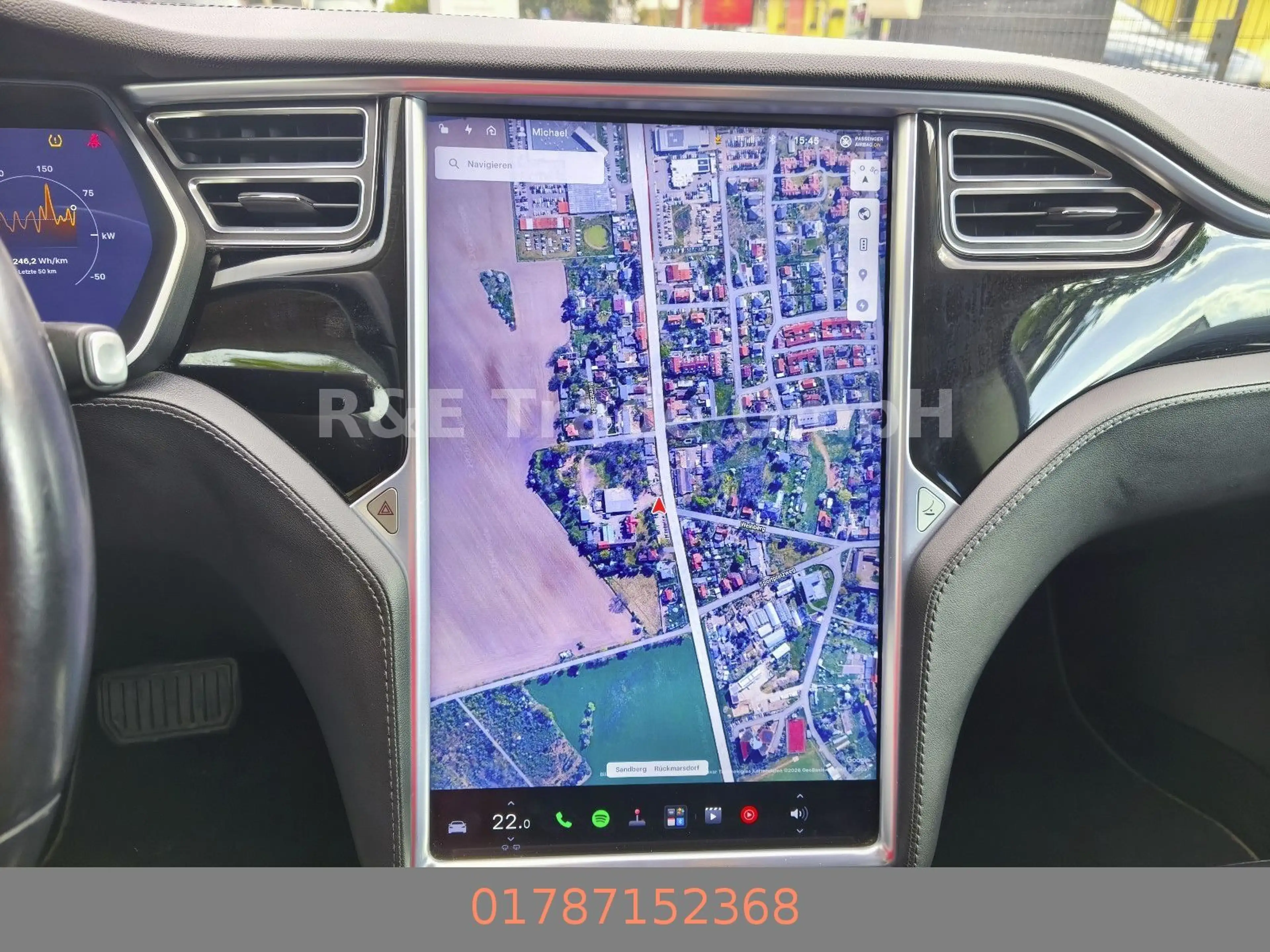 Tesla Model S 85 Basis SOH (90%) Geräusch Hinterachse — photo 11