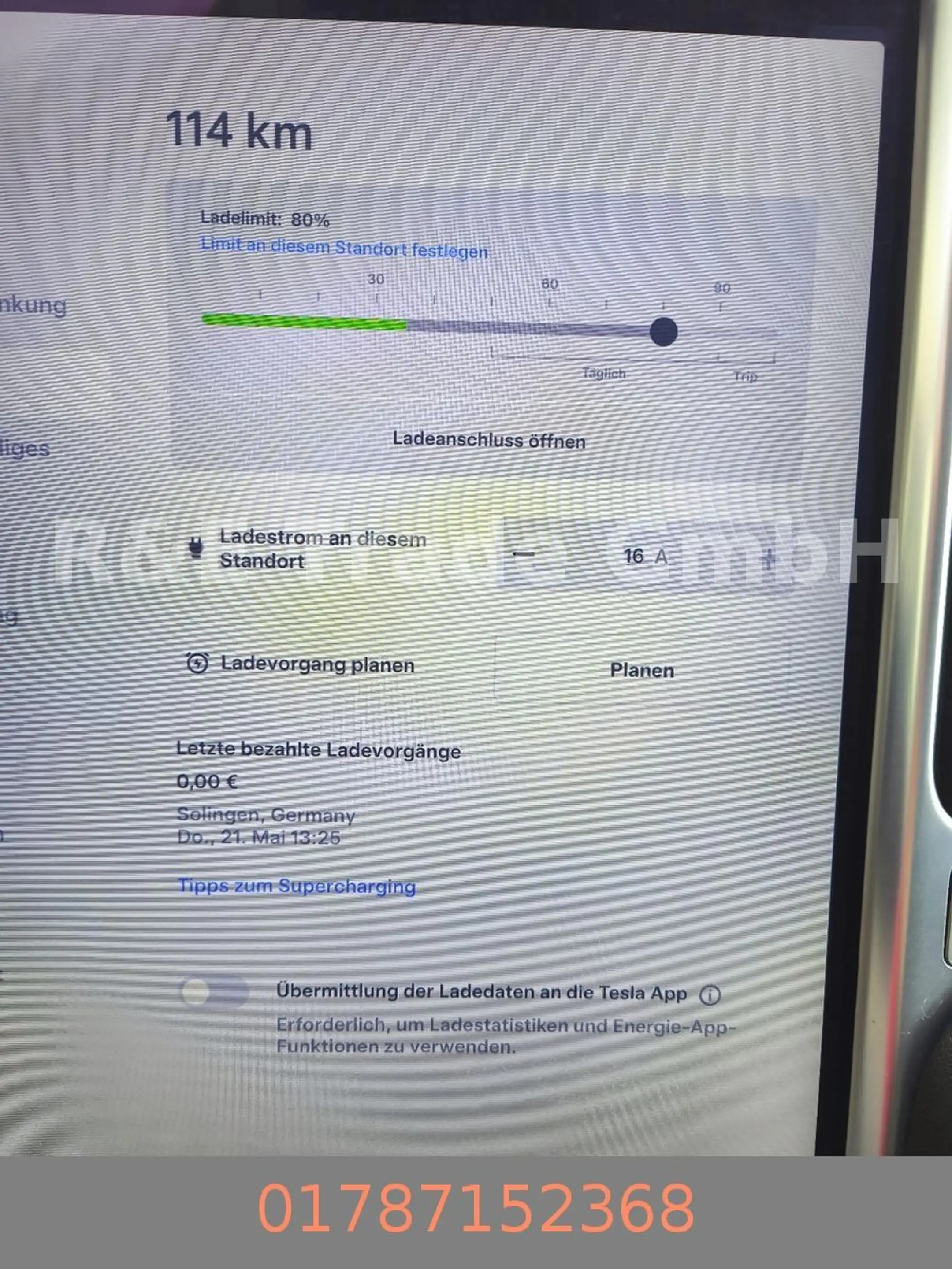 Tesla Model S 85 Basis SOH (90%) Geräusch Hinterachse — photo 9