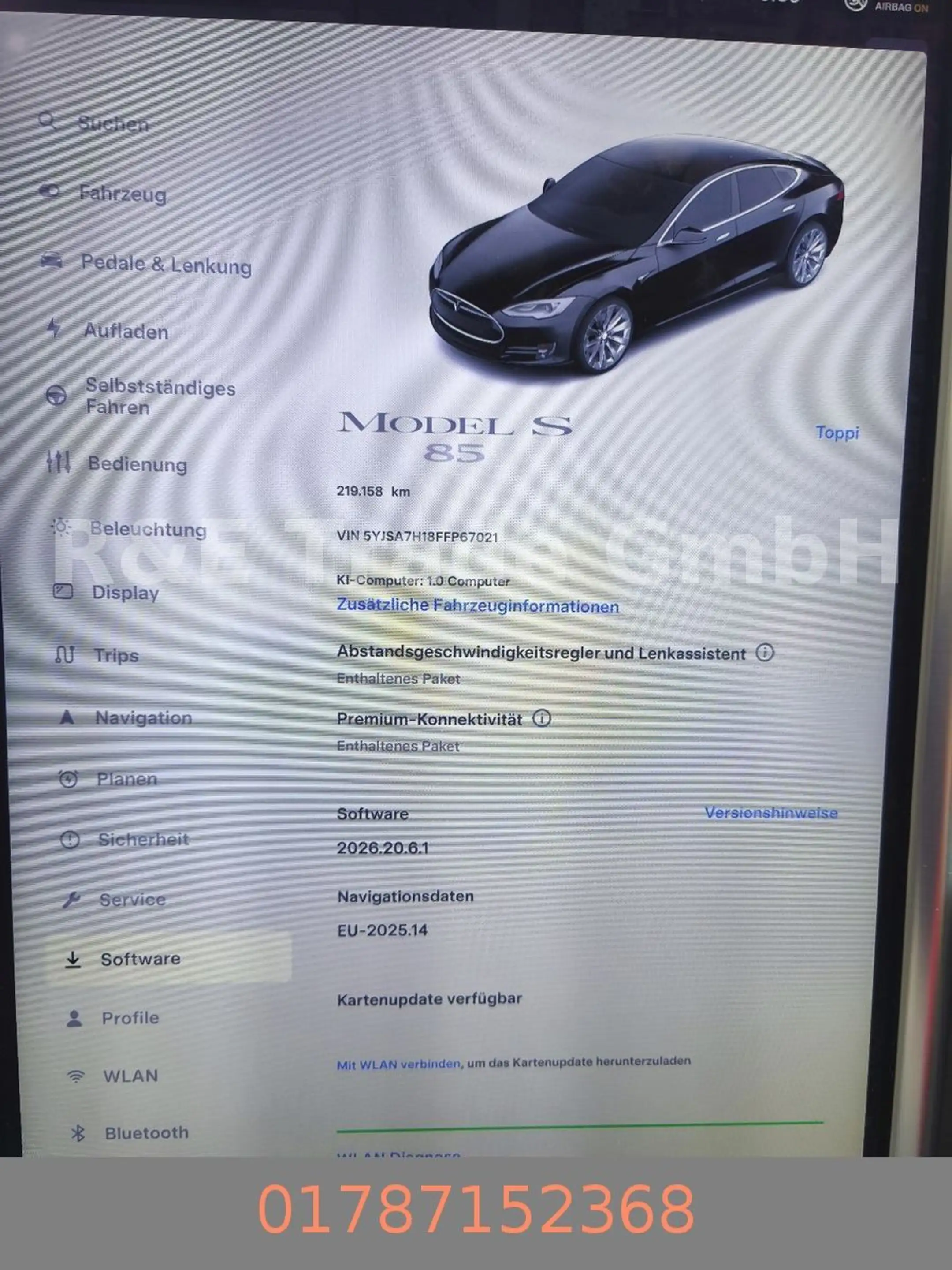 Tesla Model S 85 Basis SOH (90%) Geräusch Hinterachse — photo 10