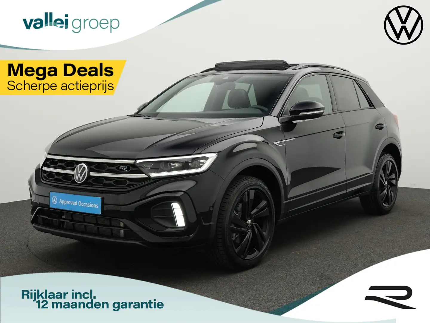 Volkswagen T-Roc 1.5 TSI 150 pk DSG R-Line Edition | Panoramadak | Noir - 1