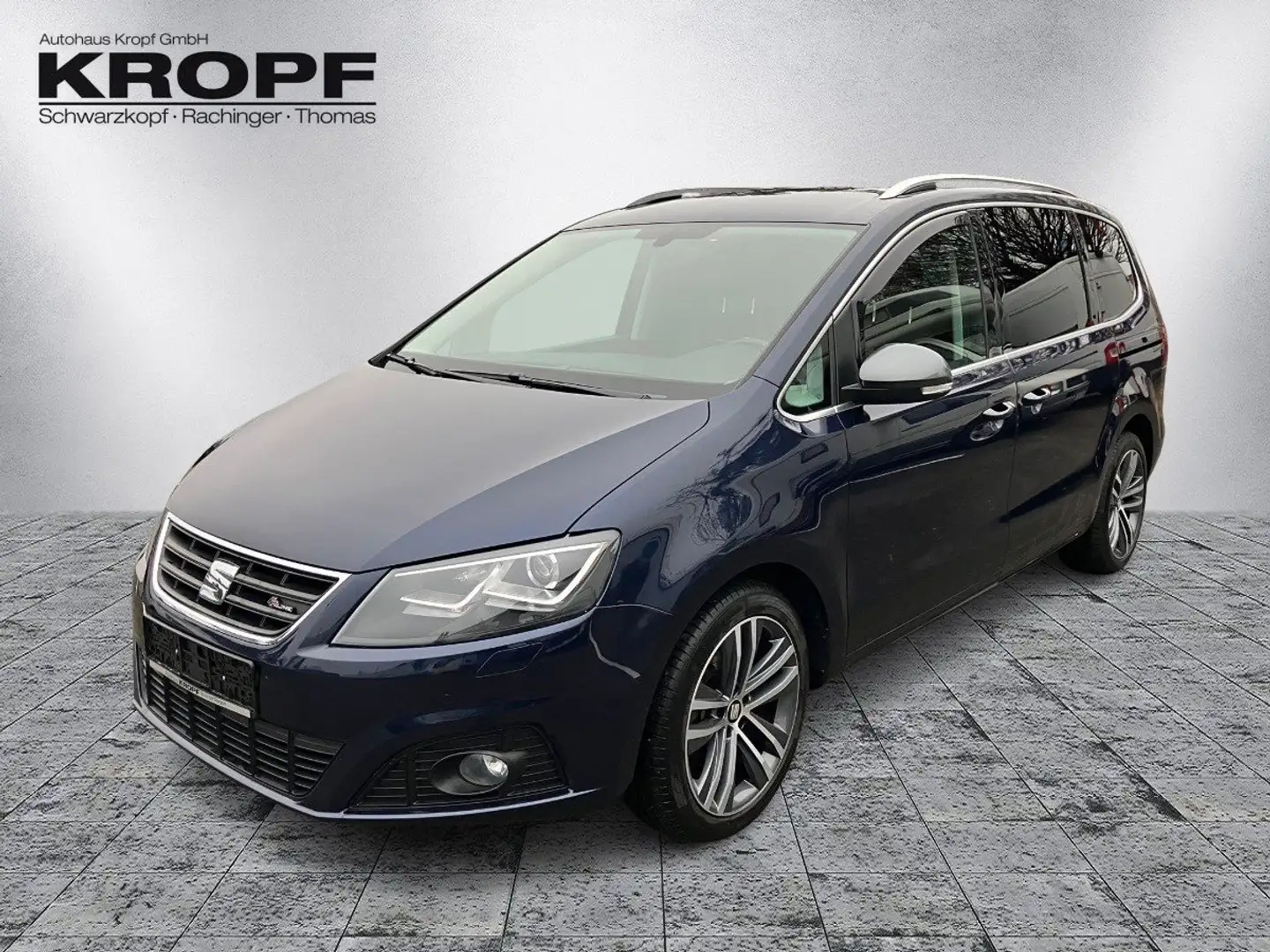 SEAT Alhambra 2.0 TDI FR-Line AHK+Alcantara+Navi+SHZ Albastru - 2