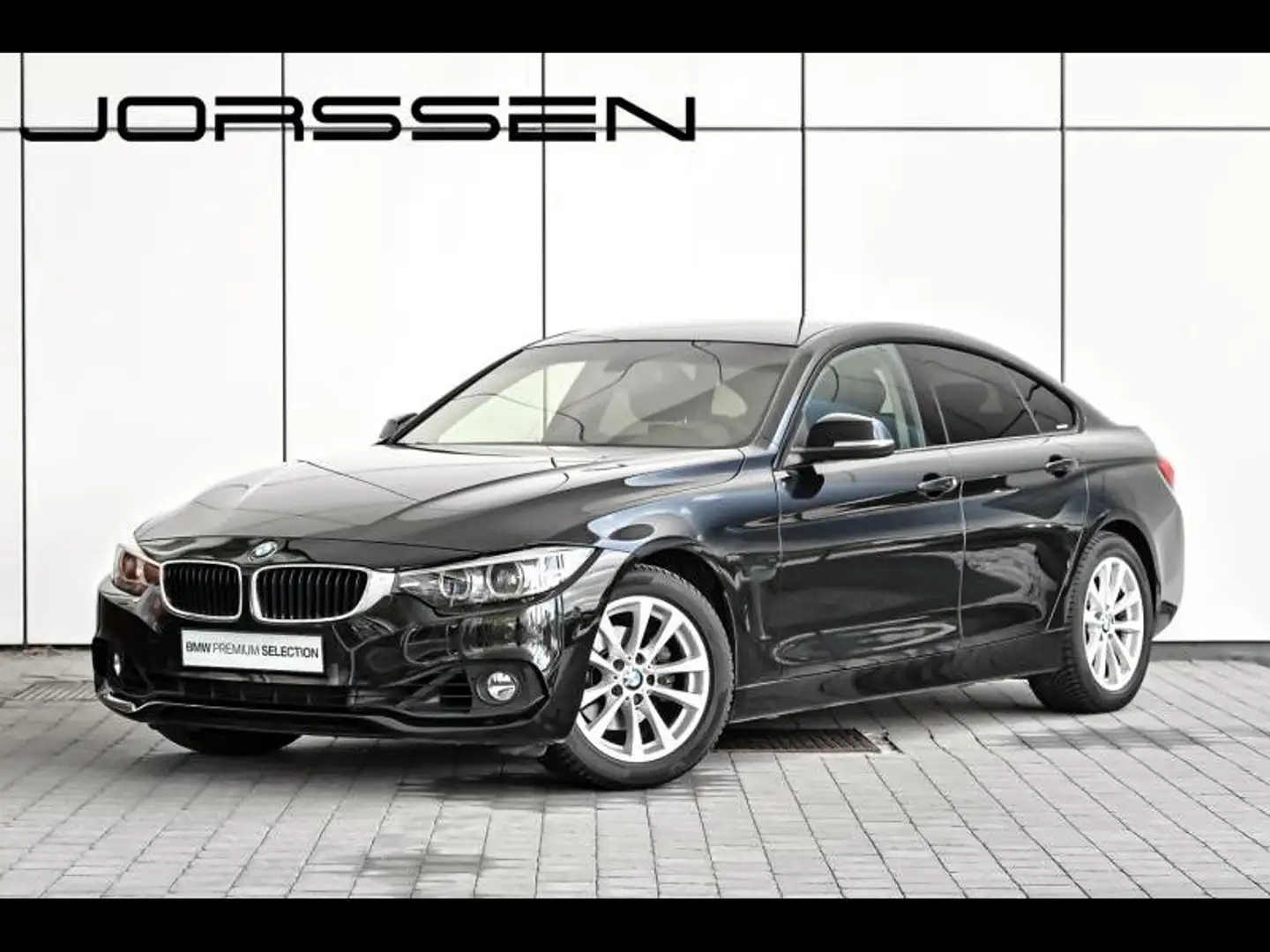 BMW 418 Gran Coupé Zwart - 1