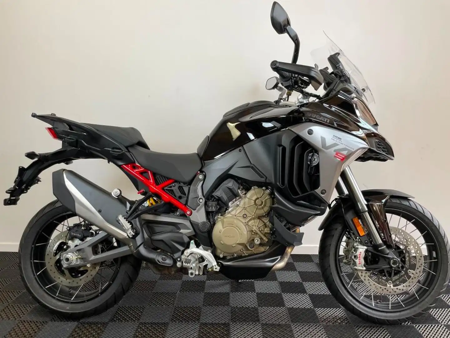 Ducati Multistrada V4 S Radar + Jantes à rayons + Tva Récupérable Noir - 1