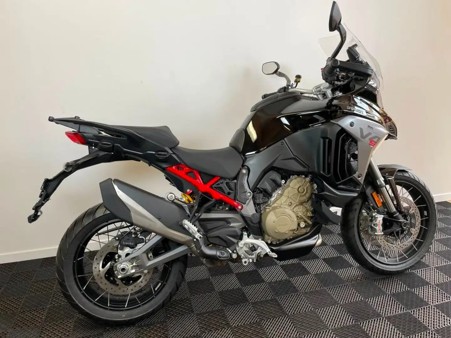 Ducati Multistrada V4 S Radar + Jantes à rayons + Tva Récupérable Noir - 2