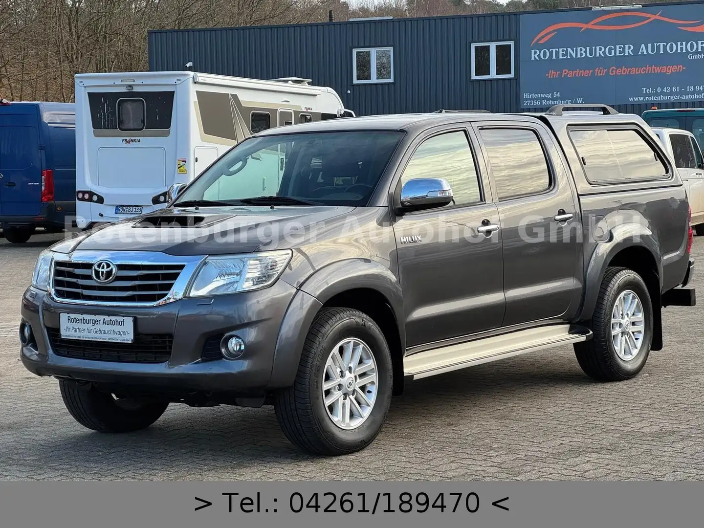 Toyota Hilux 3.0 D-4D 4x4*DOUBLE*CAB*EXECUTIVE*HARDTOP* Grau - 2