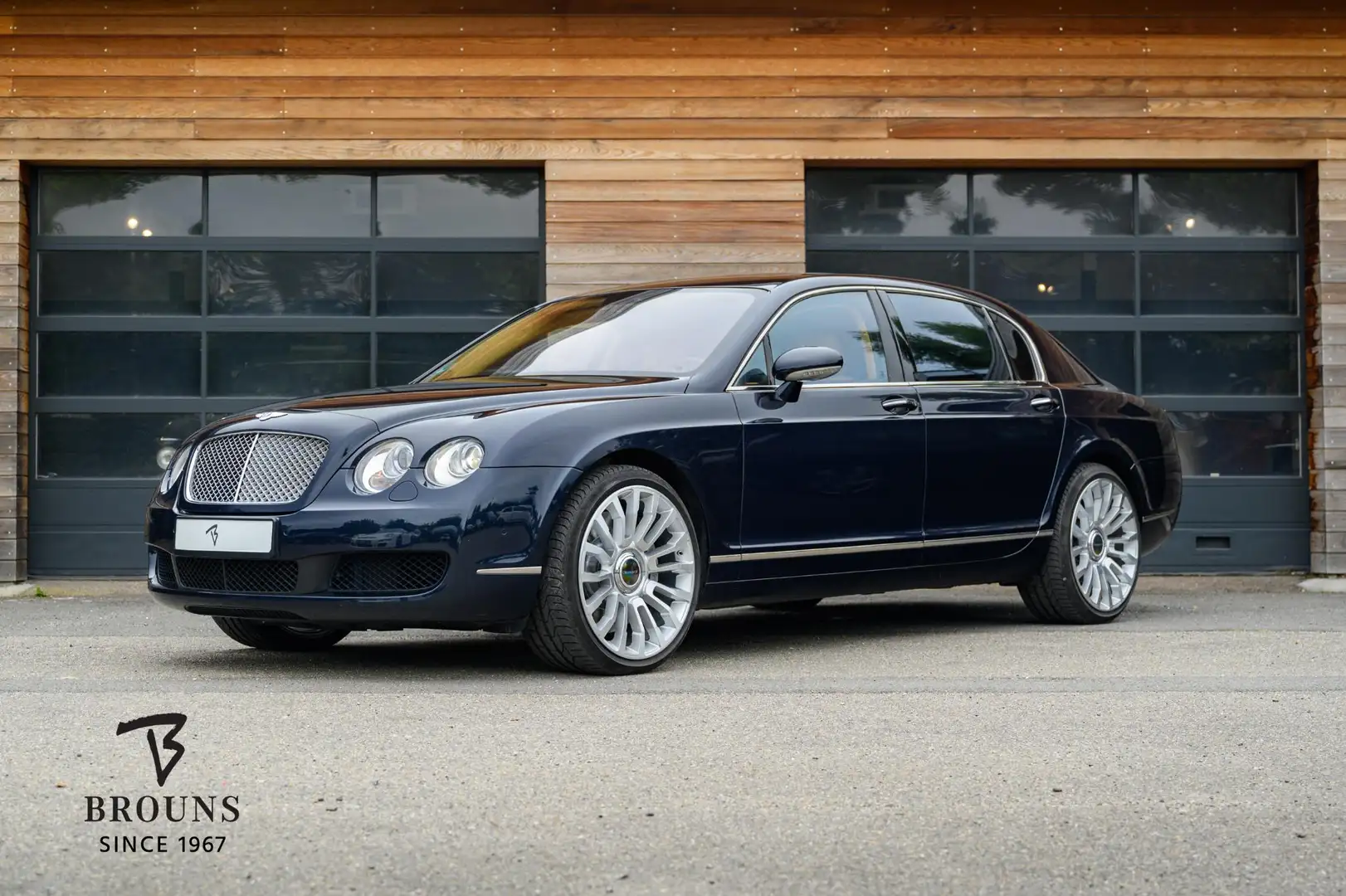 Bentley Flying Spur Continental 6.0 W12 Mulliner | 4x Stoel Climate | Blauw - 1