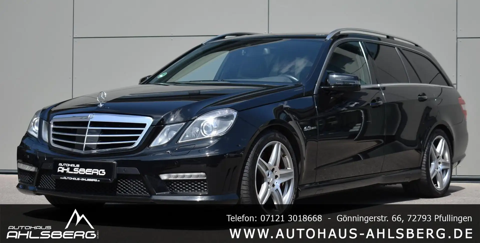 Mercedes-Benz E 63 AMG E 63 AMG DISTRONIC/KAMERA/LEDER/ILS/7G Schwarz - 1