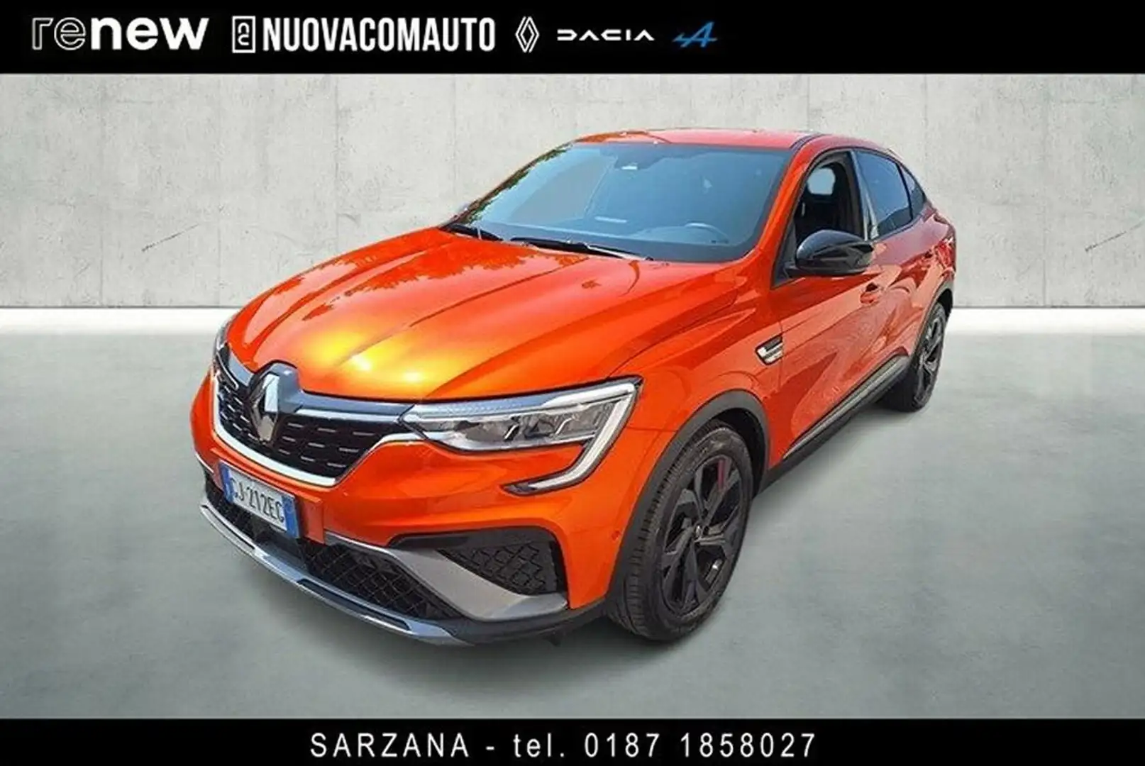 Renault Arkana 1.3 tce R.S. Line 140cv edc Fap Arancione - 1