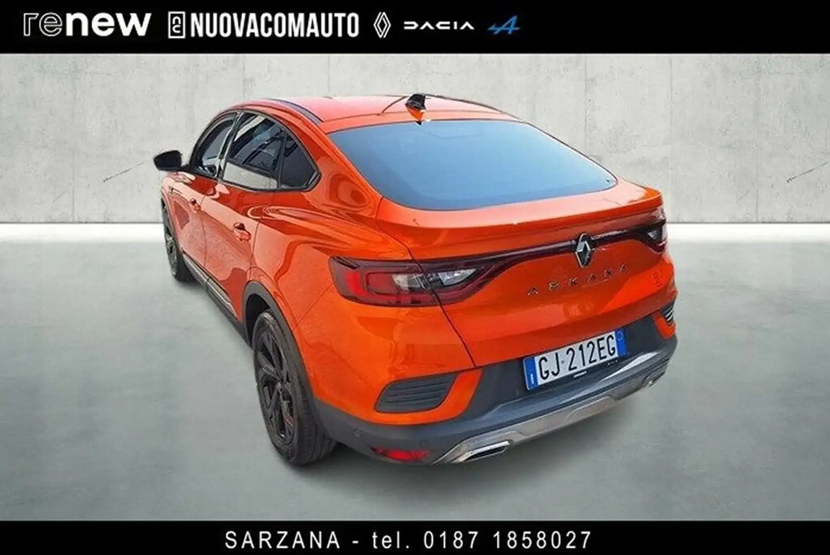 Renault Arkana 1.3 tce R.S. Line 140cv edc Fap Arancione - 2