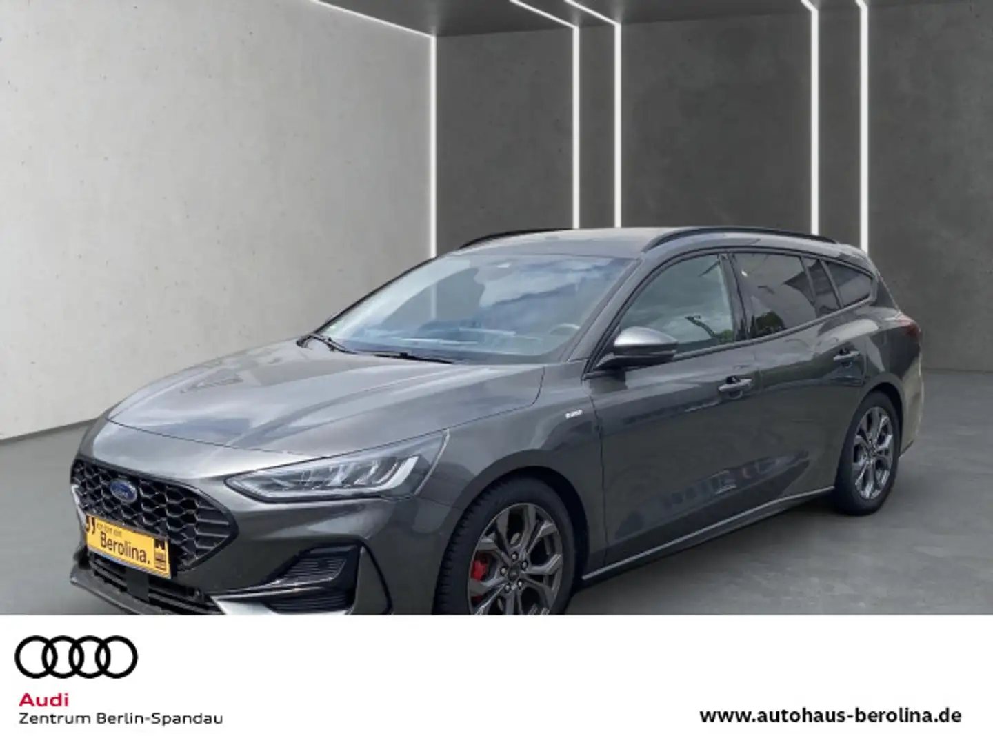 Ford Focus Turnier 1.5 EcoBlue ST Line Aut. *PANO* Gris - 1