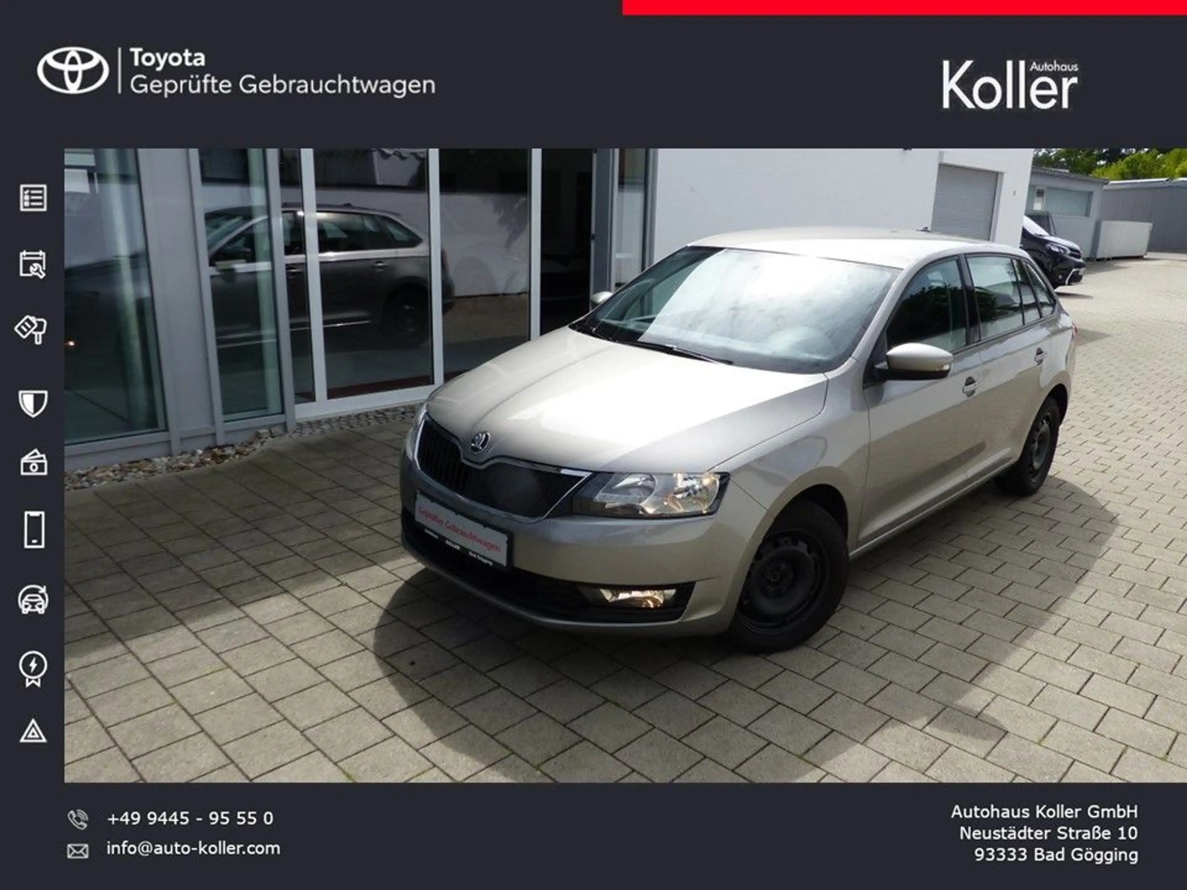 Skoda Rapid/Spaceback Spaceback 1.0 TSI Ambition Tempomat PDC