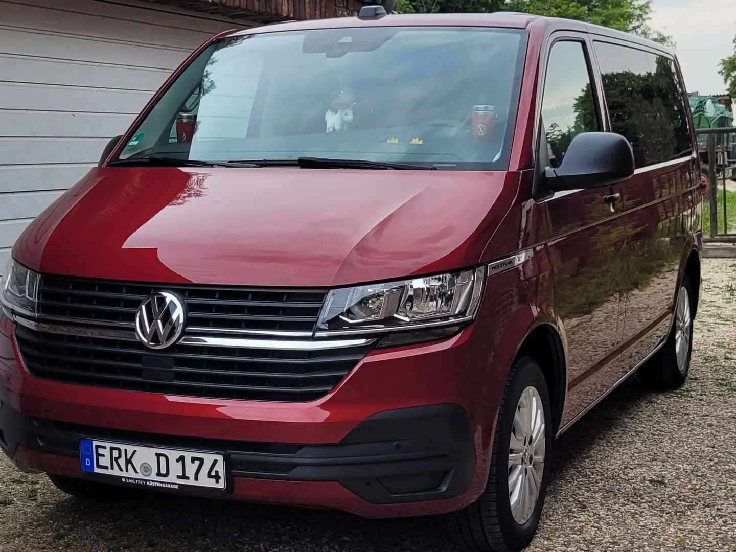 Volkswagen T6 Multivan Rot - 2