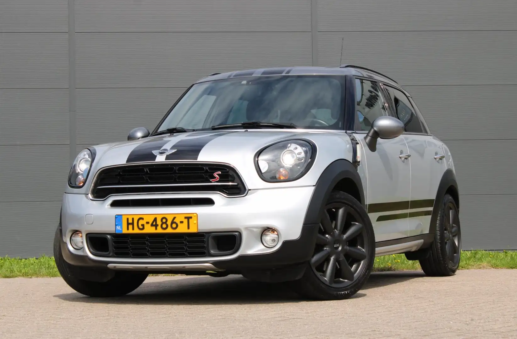 MINI Cooper S Countryman Mini 1.6 Chili Leder HarmanKardon Grijs - 2