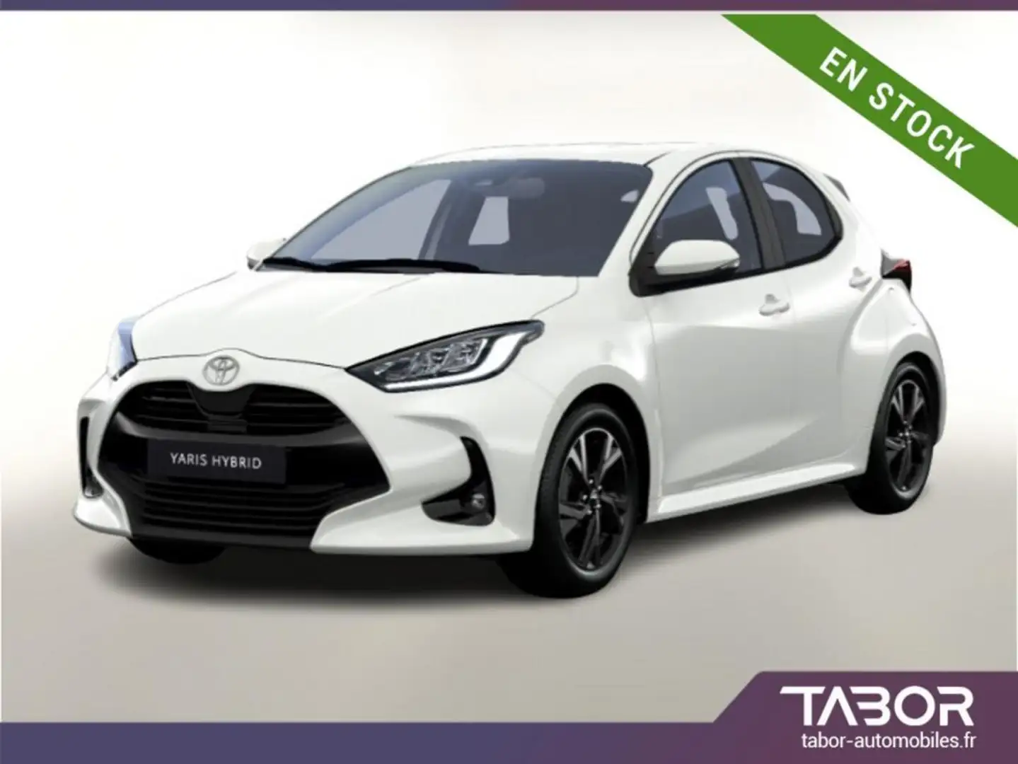 Toyota Yaris 1.5 HEV 116 ECVT ACC LED Cam PrivG Blanc - 1