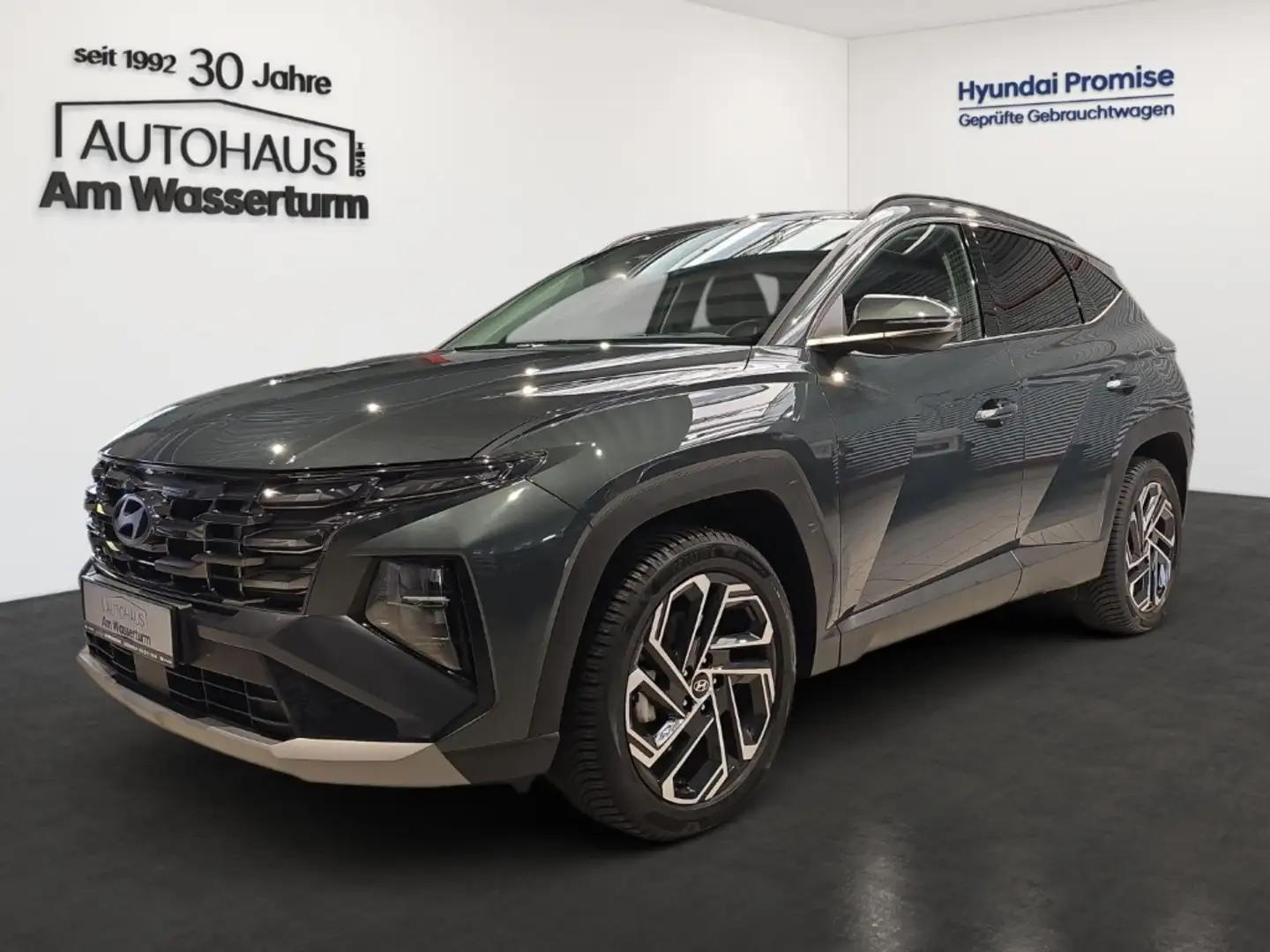 Hyundai TUCSON 1.6 T-GDI HYBRID PRIME LEDER NAVI MATRIX Grün - 1