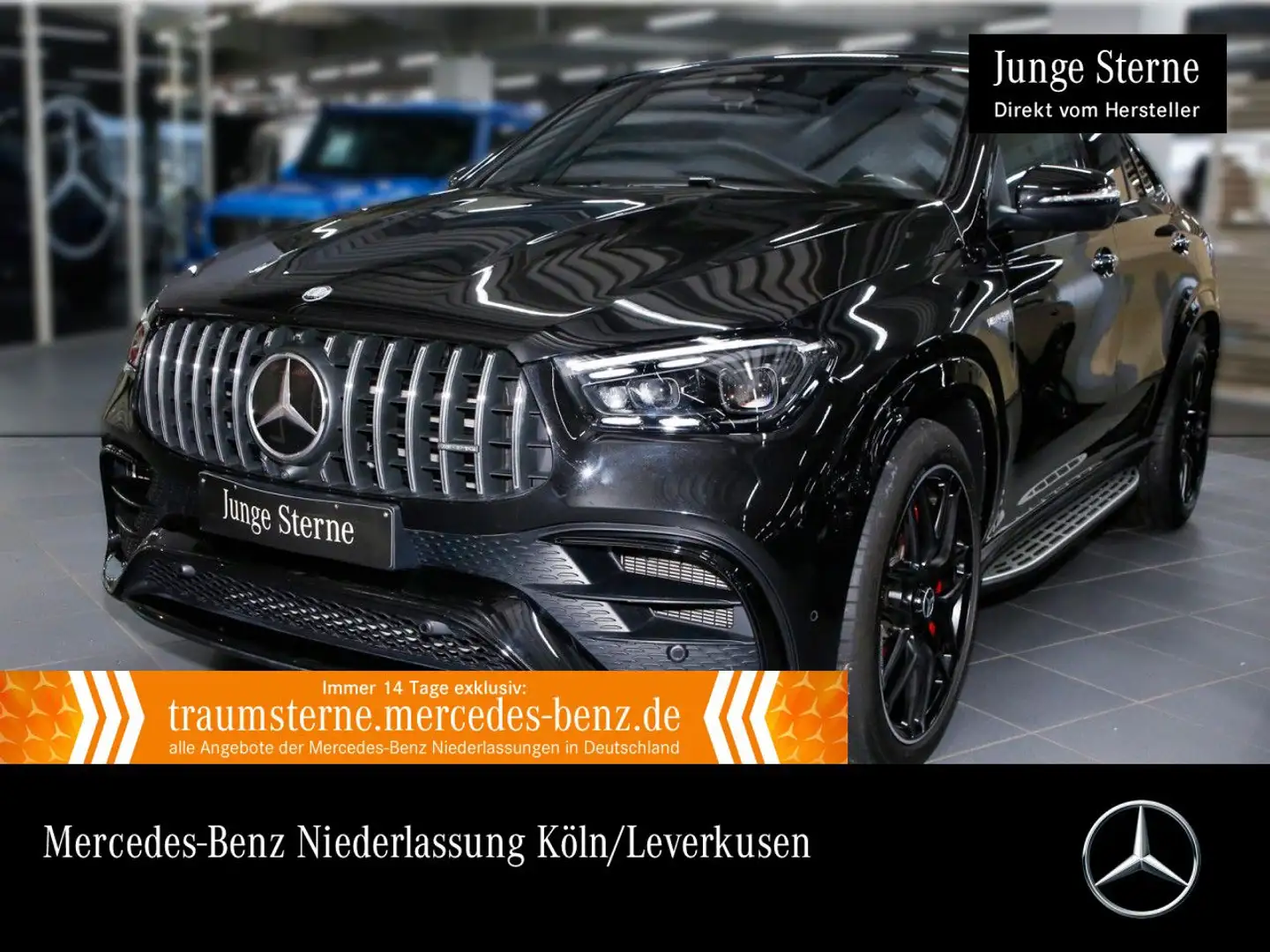Mercedes-Benz GLE 63 AMG GLE 63 S Coupé 4M NIGHT+PANO+360+AHK+MULTIBEAM+9G Schwarz - 1