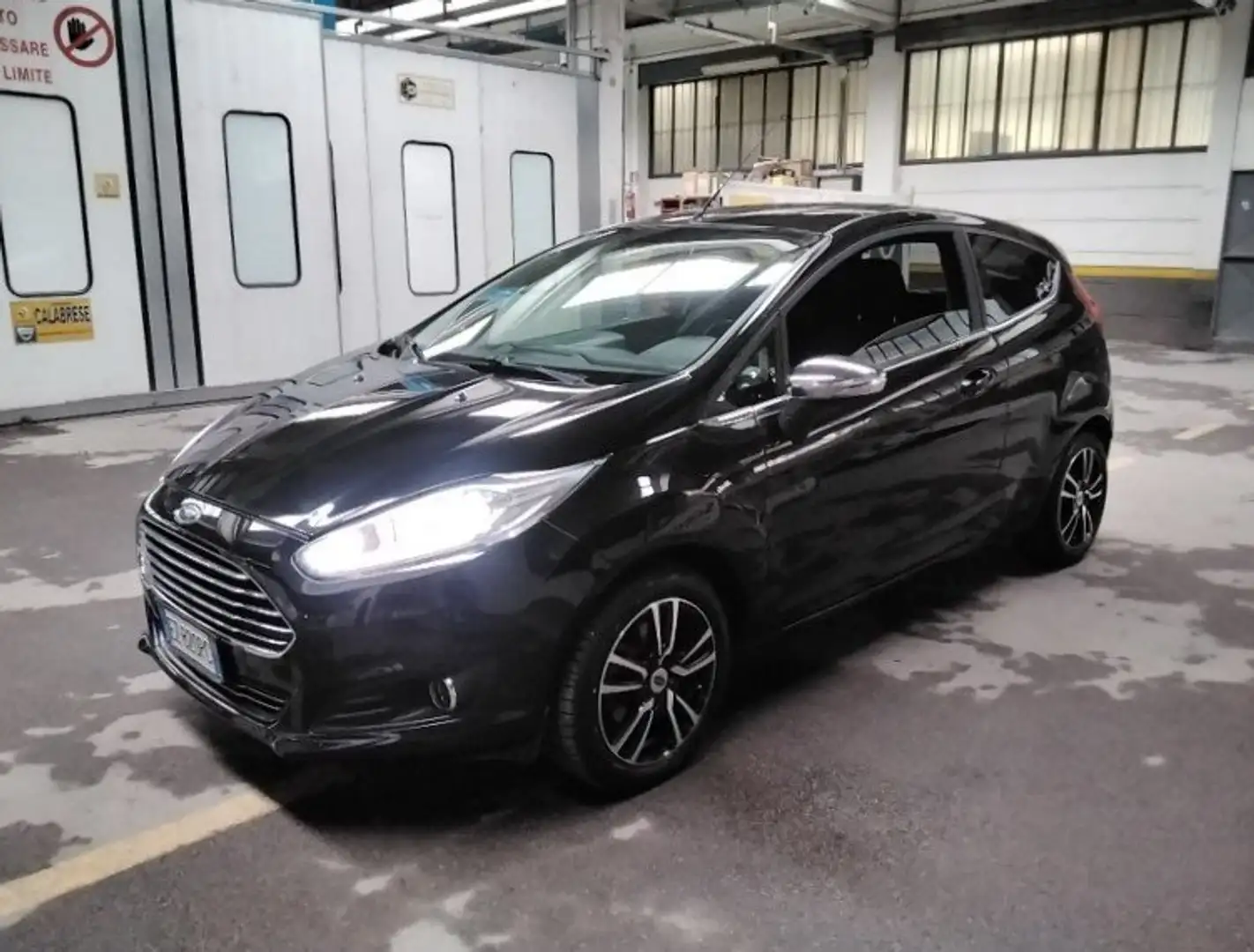 Ford Fiesta Fiesta 3p 1.5 tdci Titanium 75cv E6 Nero - 2