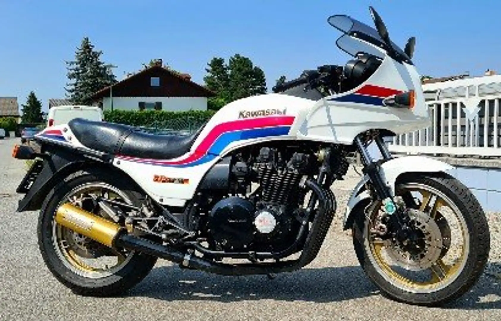 Kawasaki GPZ 1100 Blanc - 2