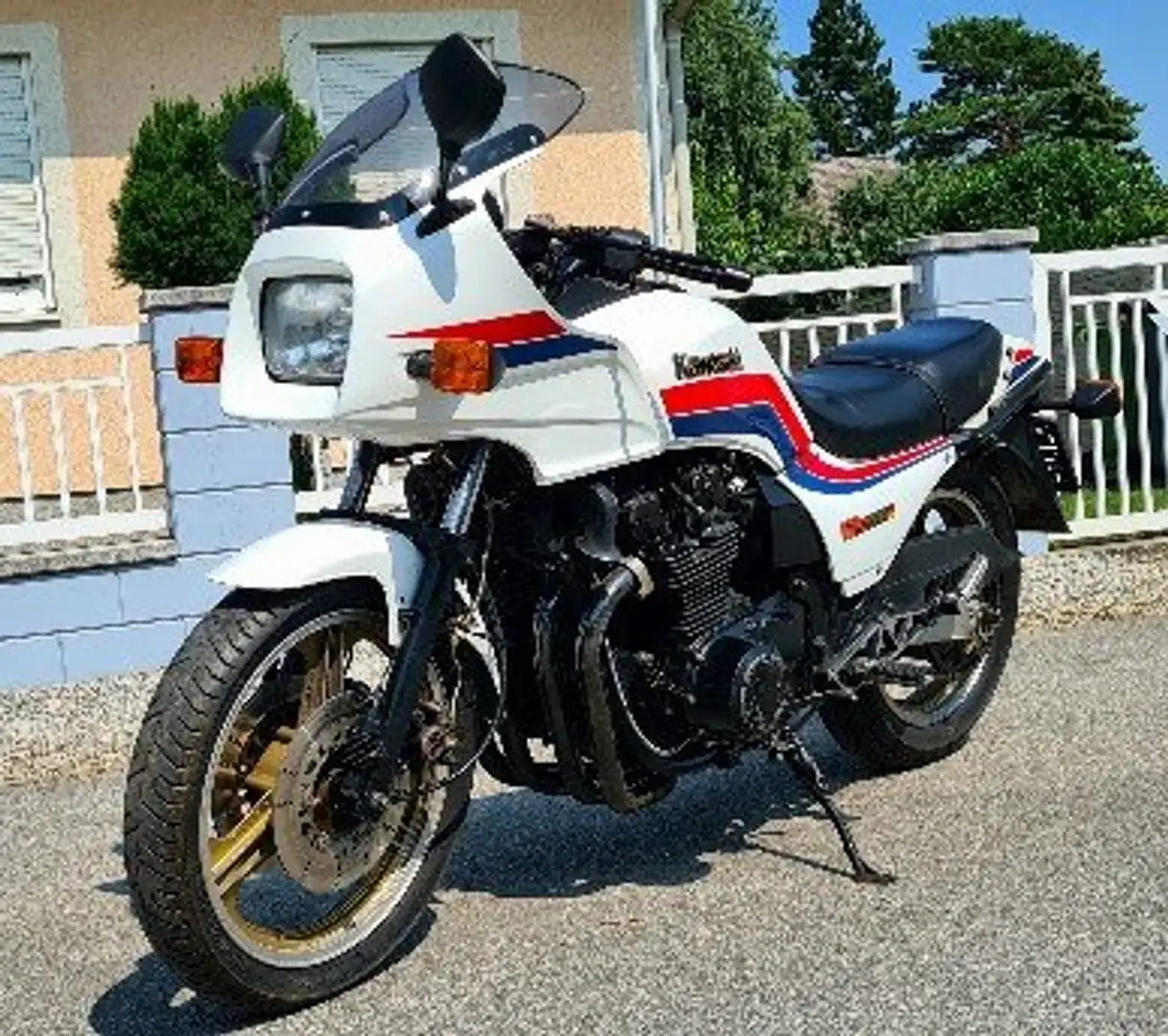 Kawasaki GPZ 1100 Blanc - 1