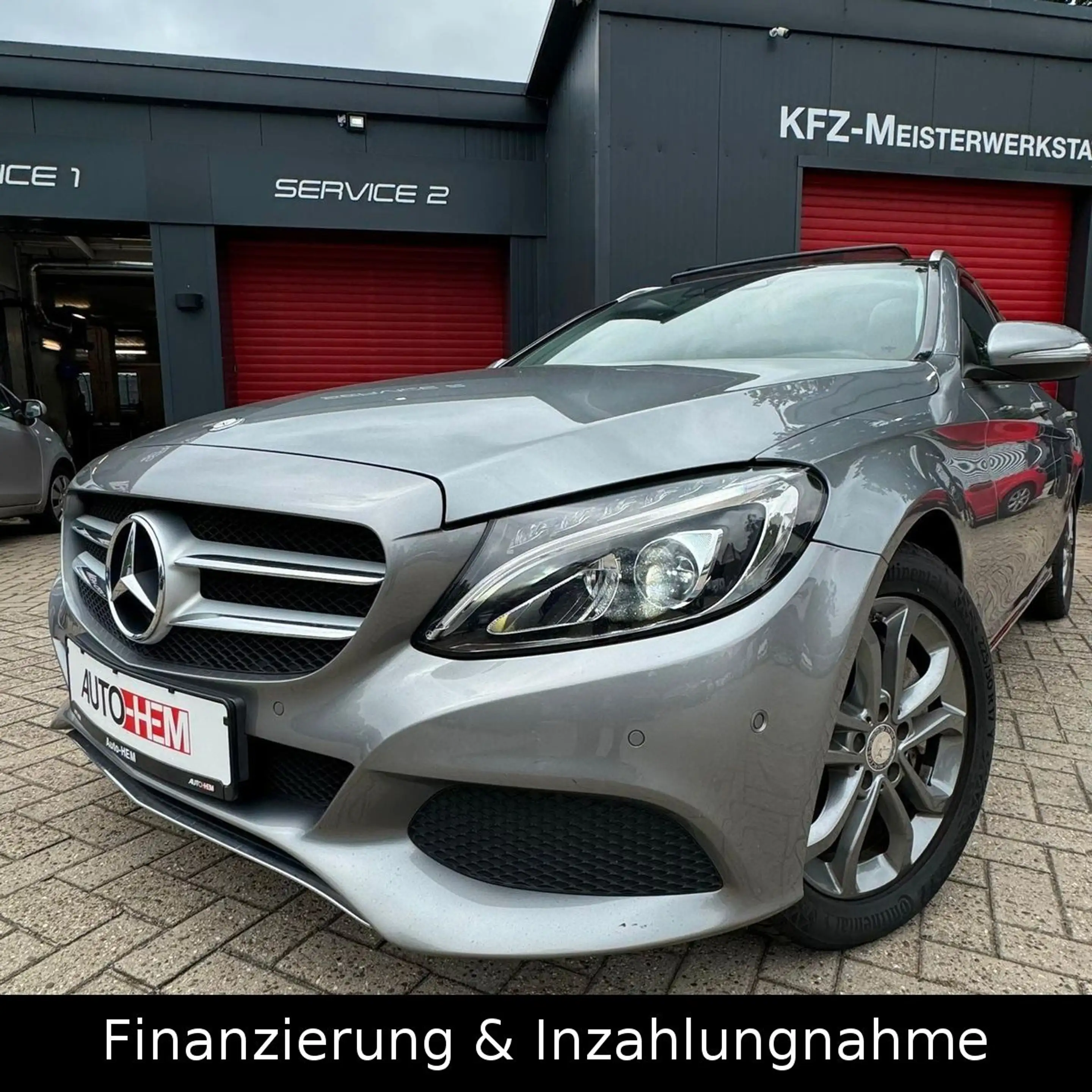 Mercedes-Benz C 250 Automatik Kamera Pano LED Head-Up AHK Navi — photo 7