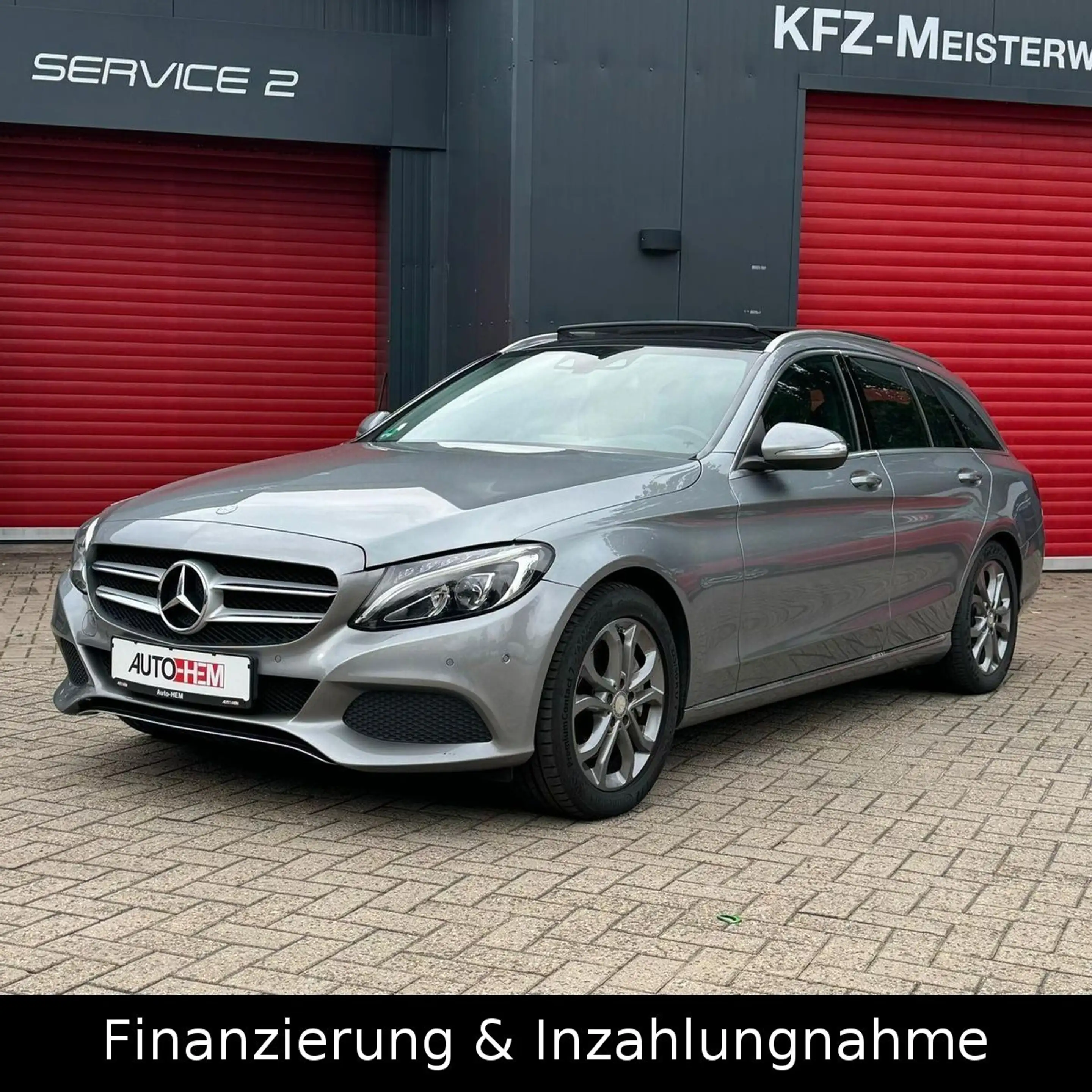 Mercedes-Benz C 250 Automatik Kamera Pano LED Head-Up AHK Navi