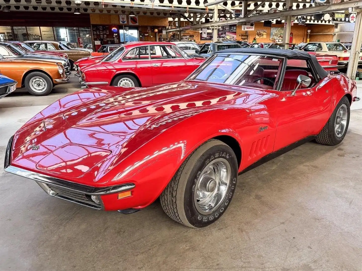 Chevrolet Corvette Cabrio Stingray 5.7L manual Rood - 1