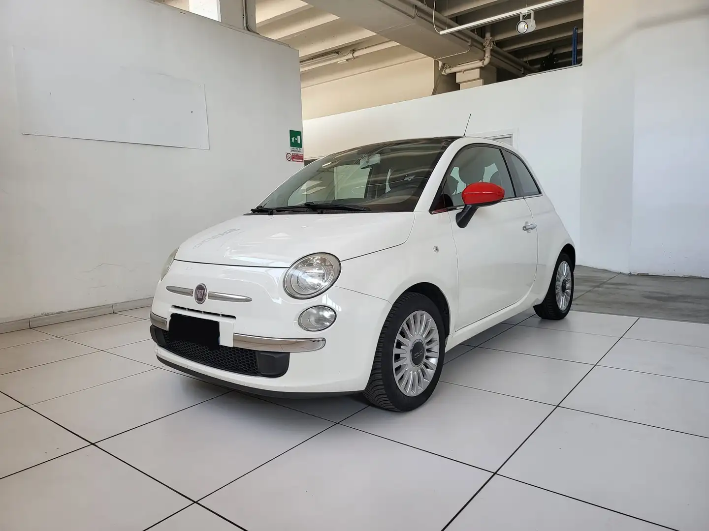 Fiat 500 500 III 1.2 Lounge 69cv Blanc - 1