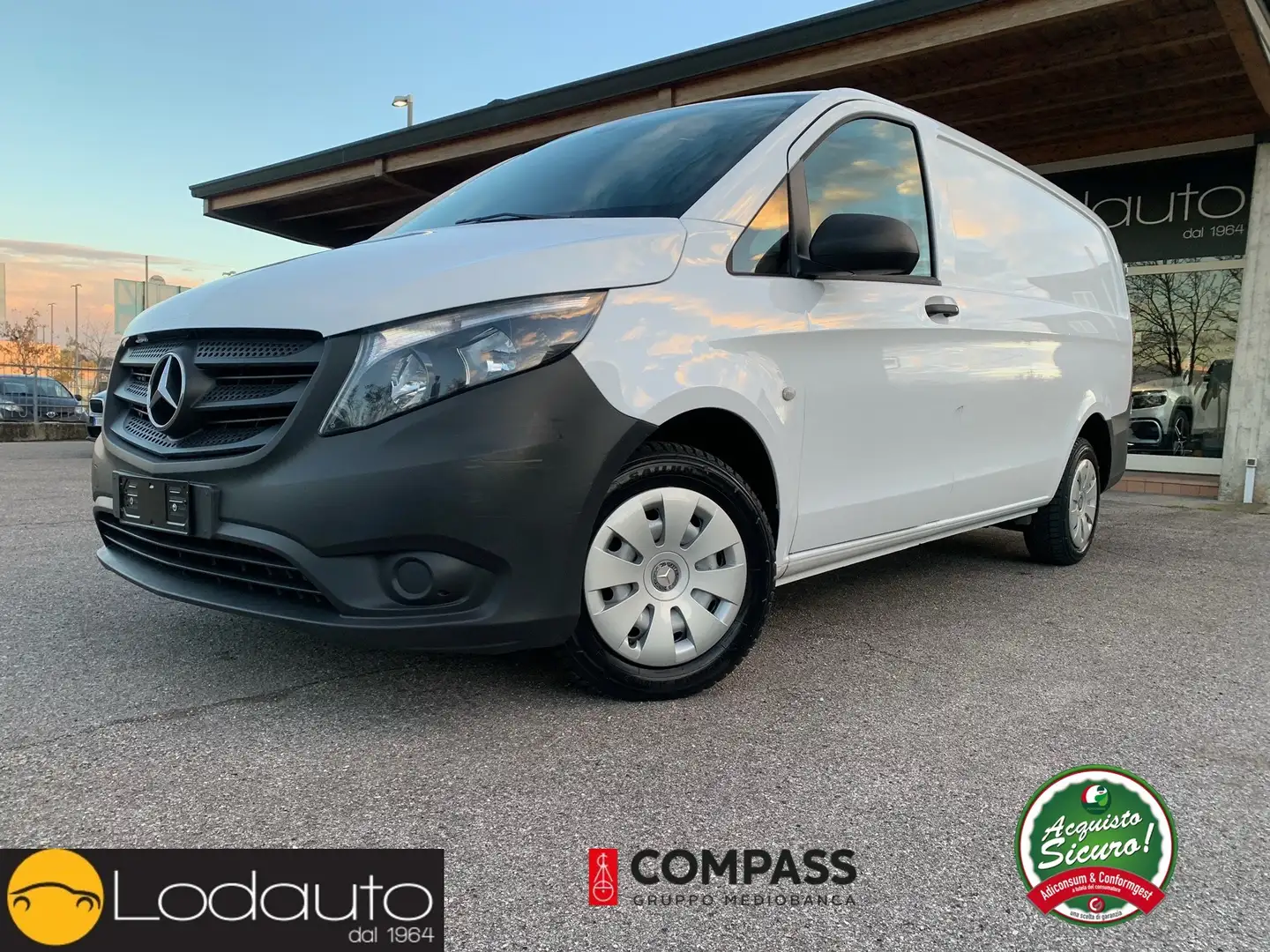 Mercedes-Benz Vito 2.2 CDI KASTEN LANG KLIMA #GANCIO TRAINO# Bianco - 1