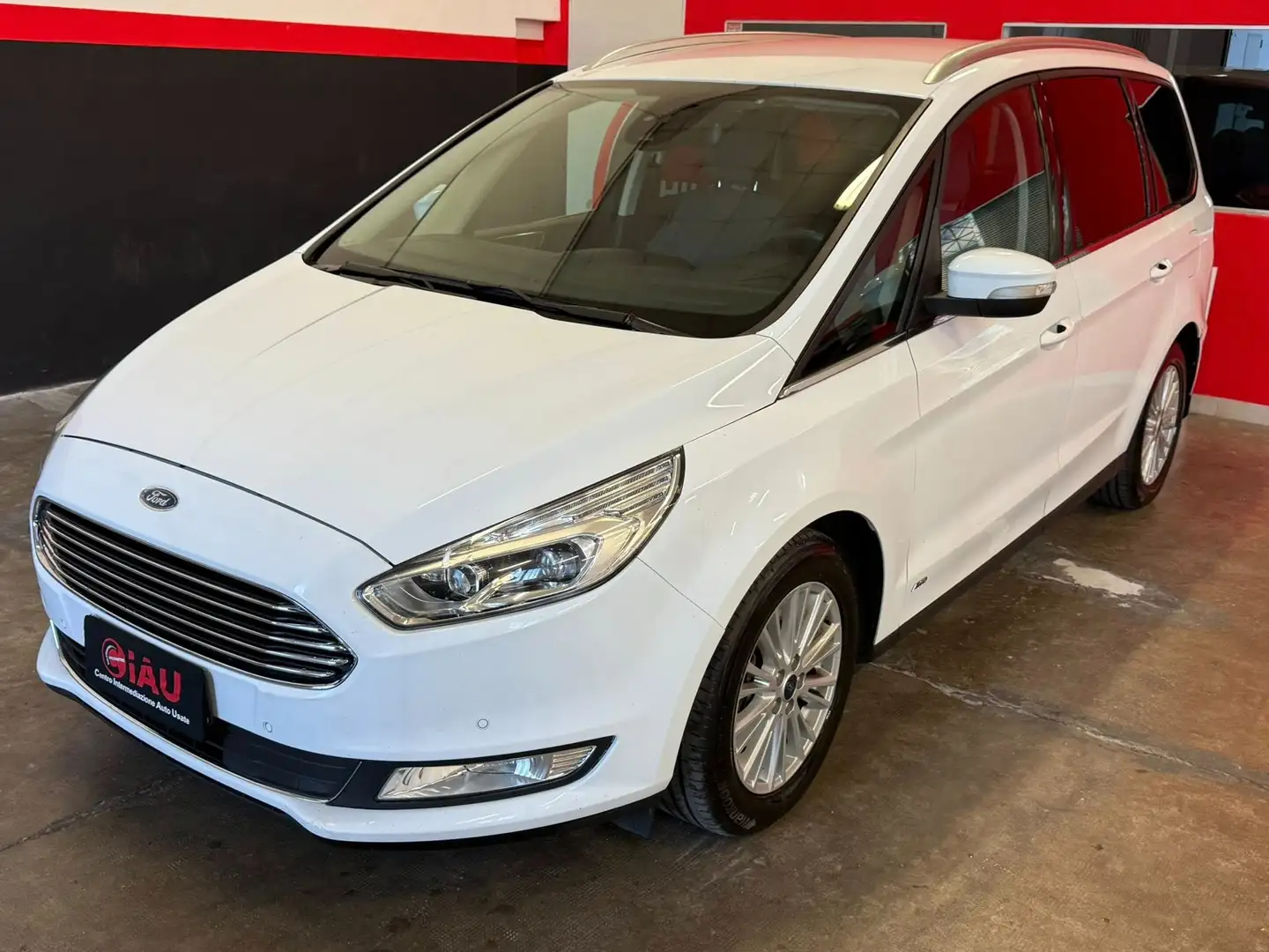 Ford Galaxy Galaxy 2.0 ecoblue Titanium Business awd s Blanc - 2