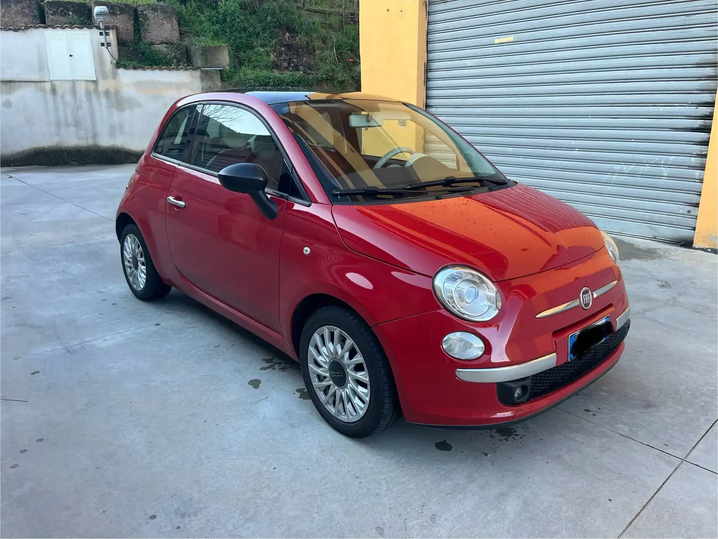 Fiat 500 500 1.3 mjt 16v Lounge 95cv E5+ Rosso - 2