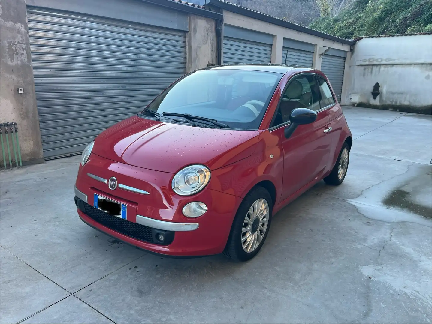 Fiat 500 500 1.3 mjt 16v Lounge 95cv E5+ Rosso - 1