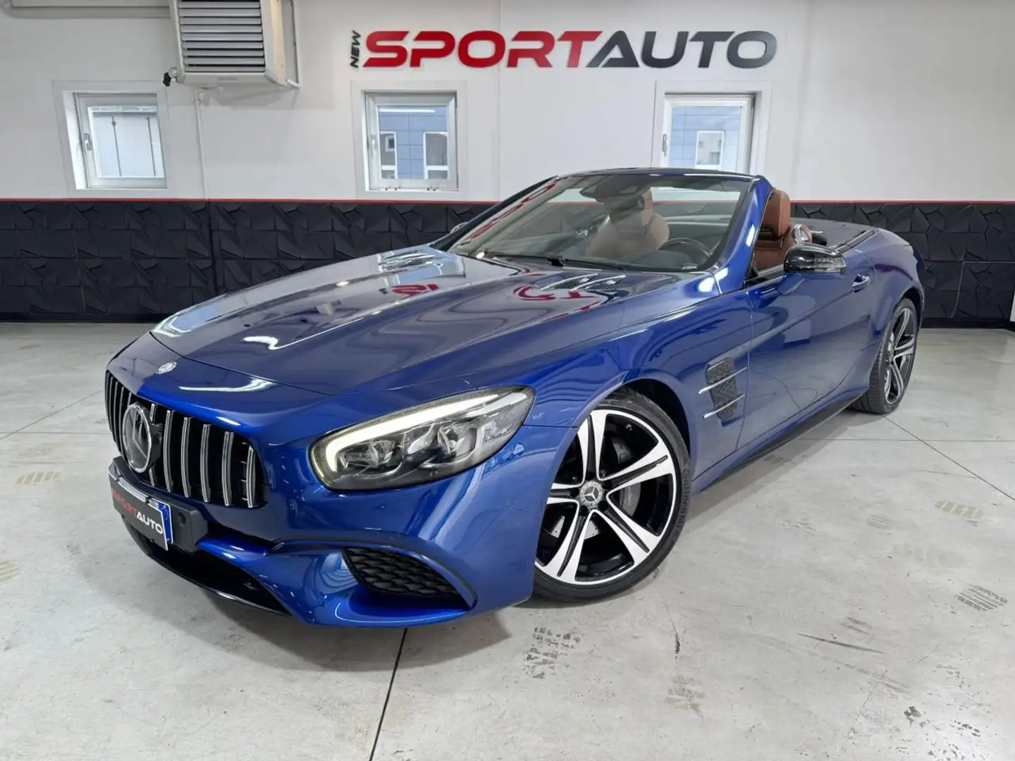 Mercedes-Benz SL 400 Roadster Aut. 367cv PRONTA CONSEGNA Blu/Azzurro - 1