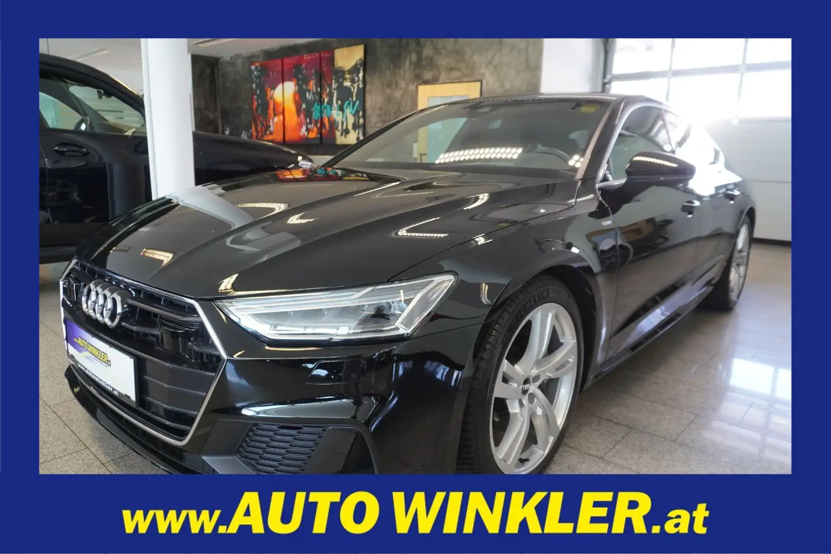 Audi A7 Sportback 45 TFSI quattro S-Line/Virtual/Navi/Hea Schwarz - 1