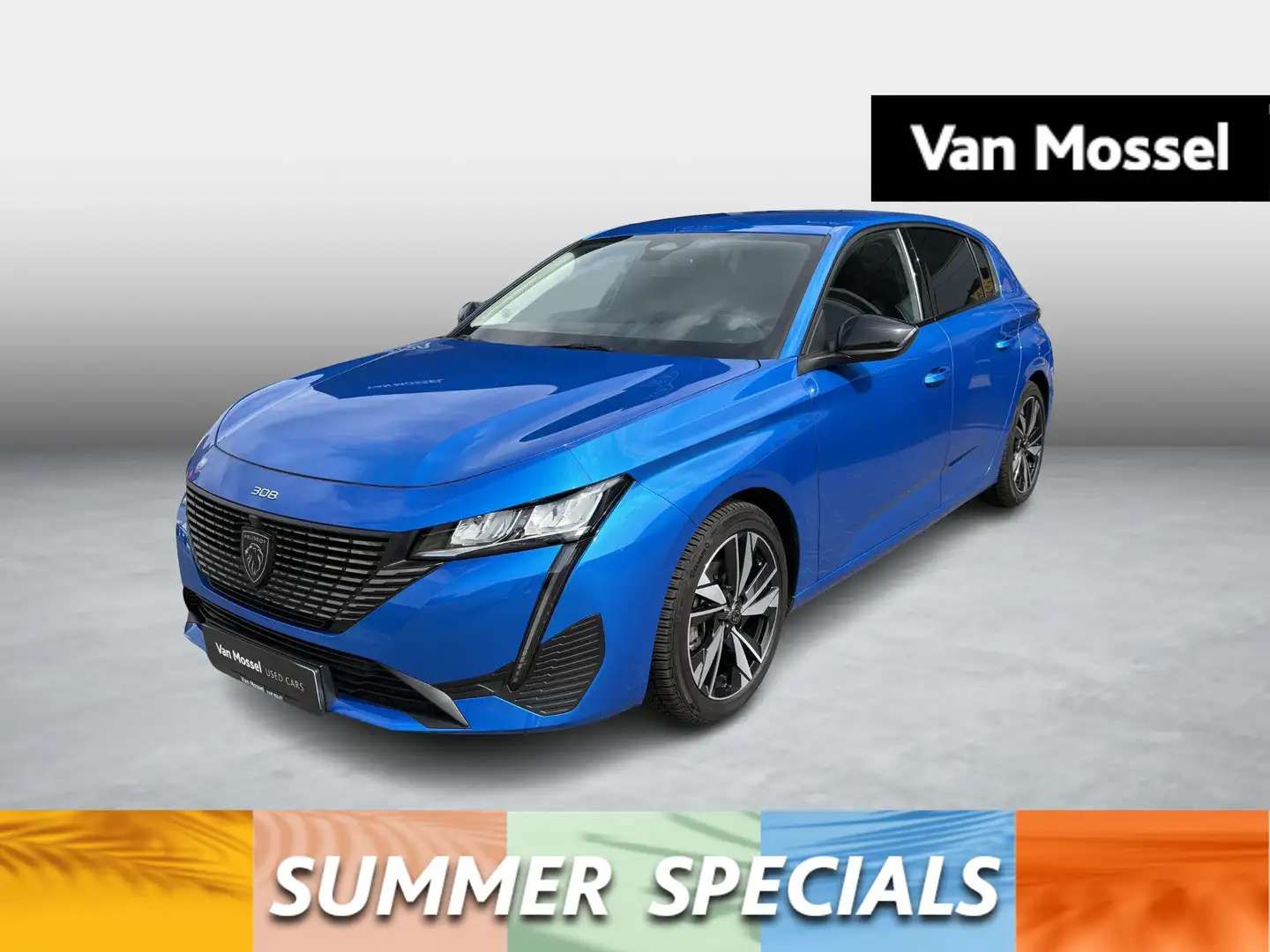 Peugeot 308 1.2 PureTech 130 S&S EAT8 Allure Blauw - 1