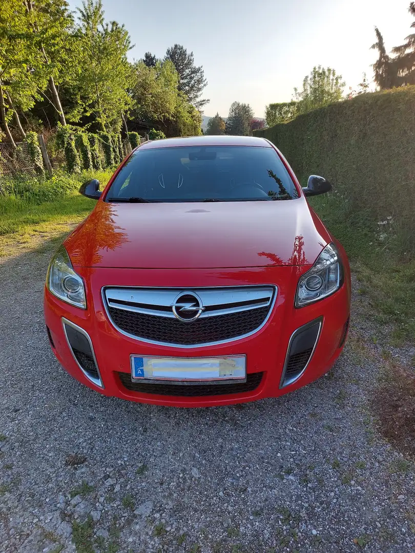 Opel Insignia 2,8 V6 Turbo OPC Allrad Rouge - 1