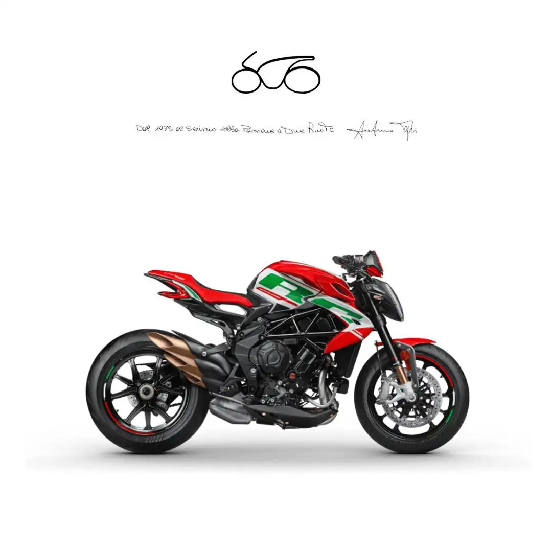 MV Agusta Dragster RC SCS 2023 Bianco - 1