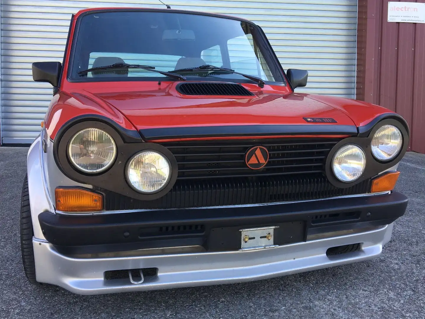 Abarth A 112 Angsten RS Rojo - 1