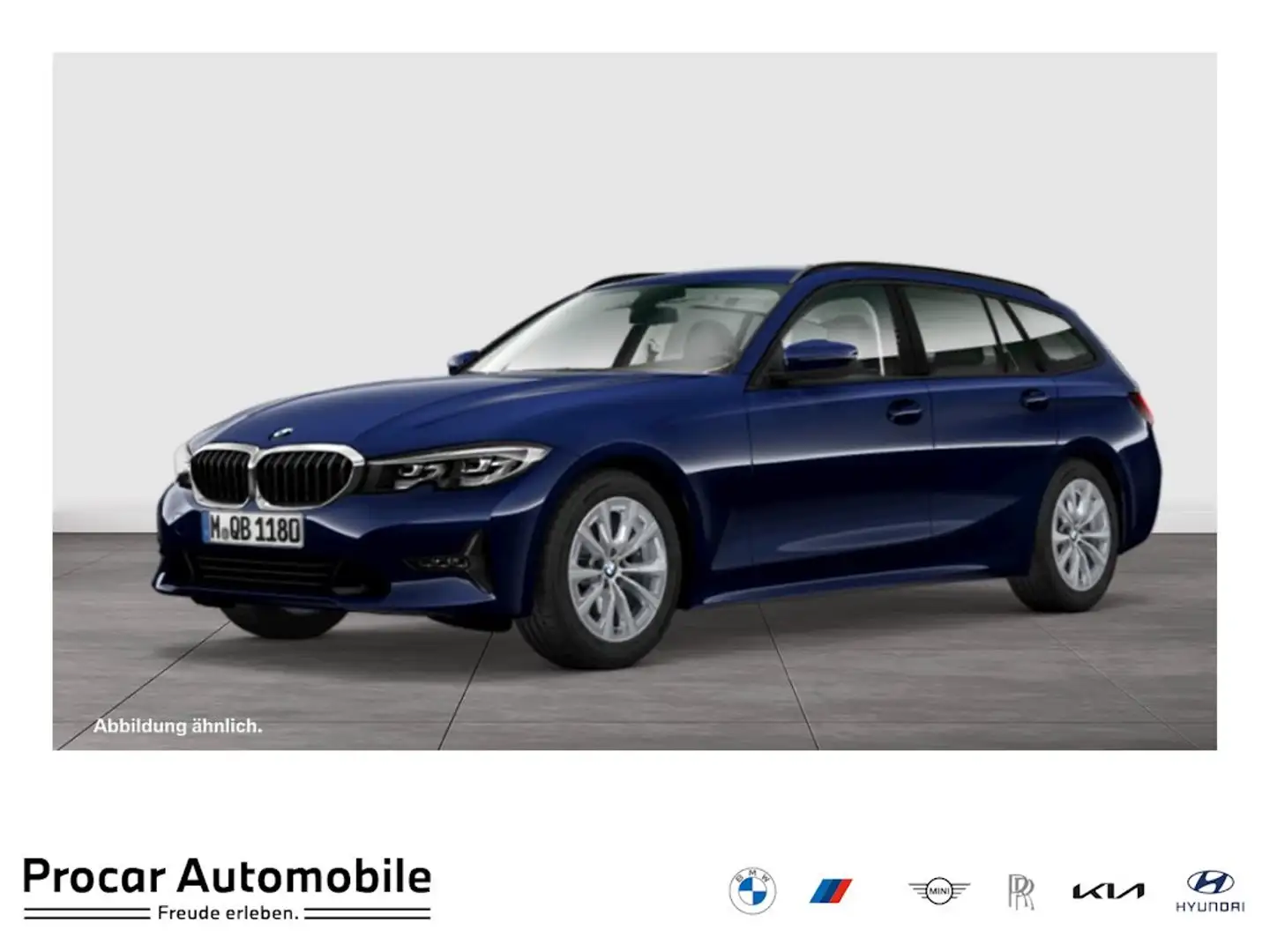 BMW 320 d NAVI LED Sound Syst. PDC V+H DAB Klima Blau - 1