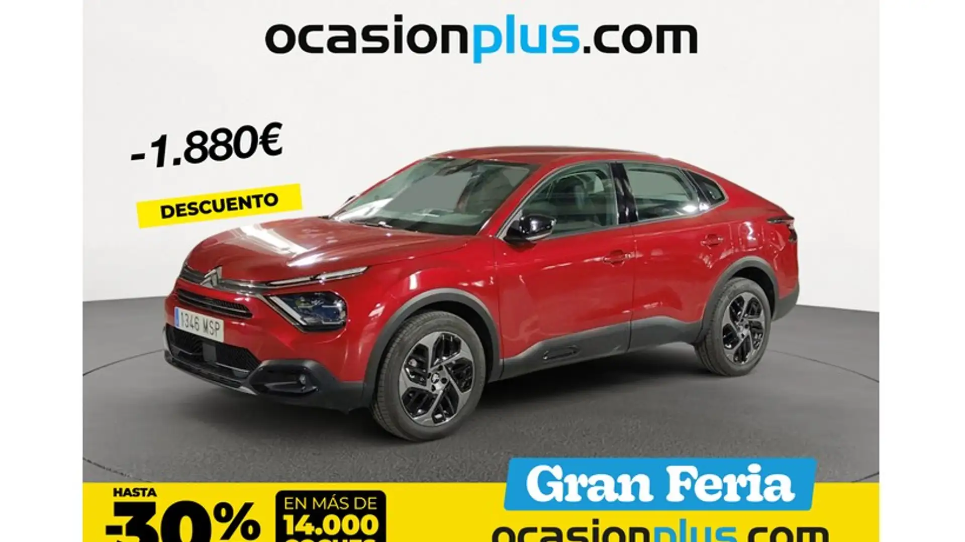 Citroen C4 X Hybrid Plus eDSC6 136 Rojo - 1