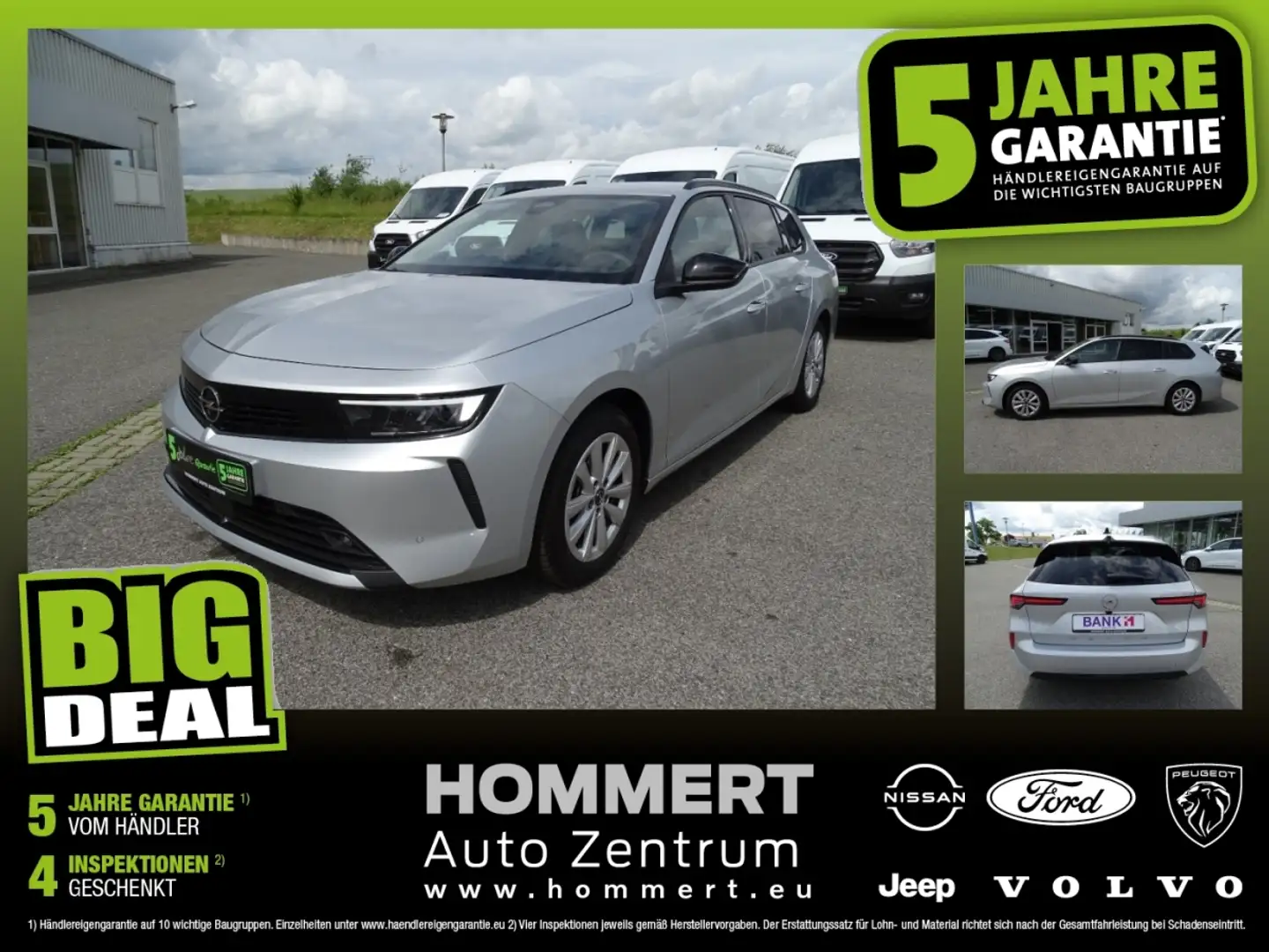 Opel Astra Sports Tourer 1.2 Turbo Enjoy *Kamera*Navi Silber - 1