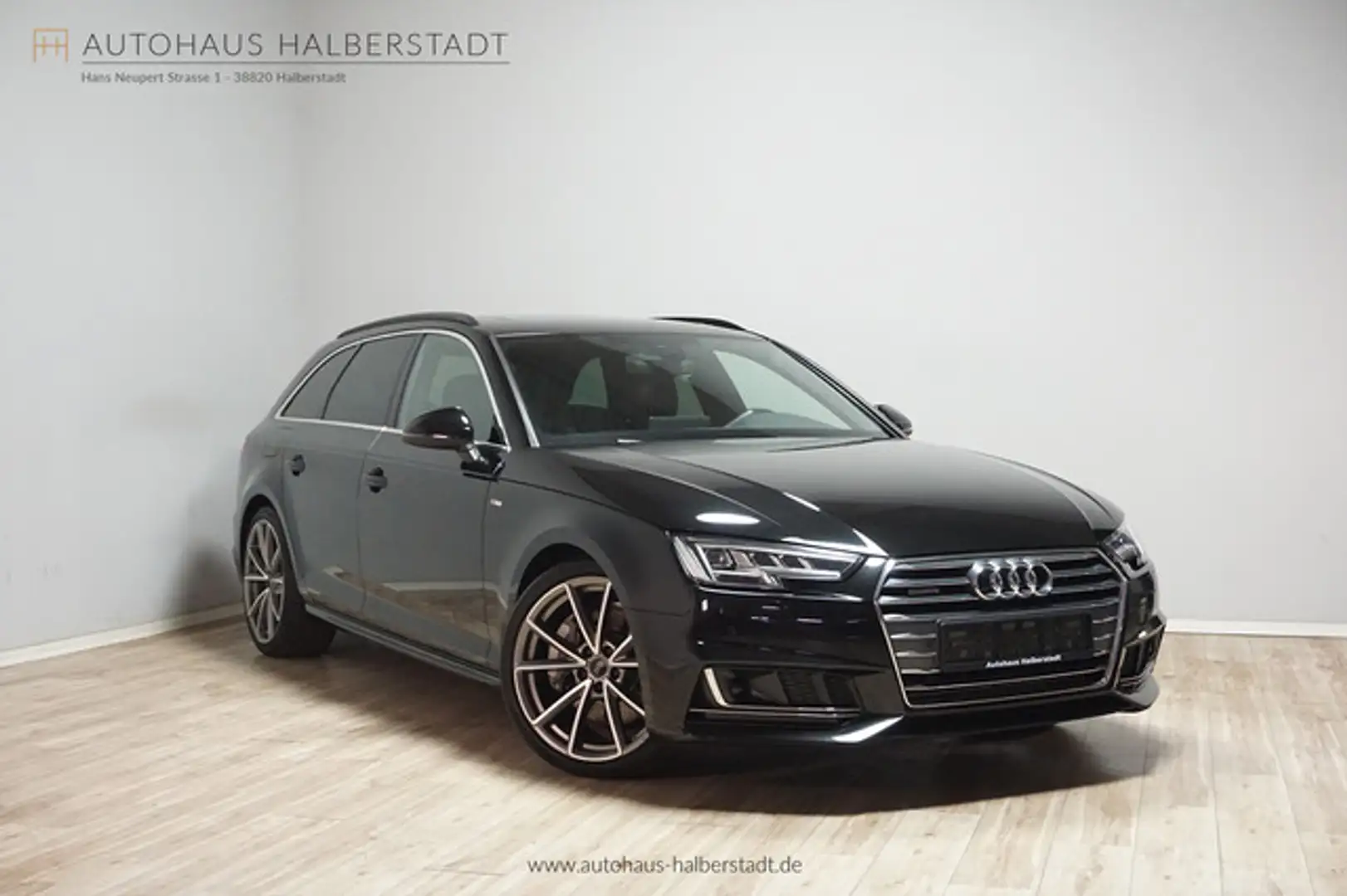 Audi A4 Avant quattro S-line/Pano/StHz/B.u.O./Matrix/ Noir - 1