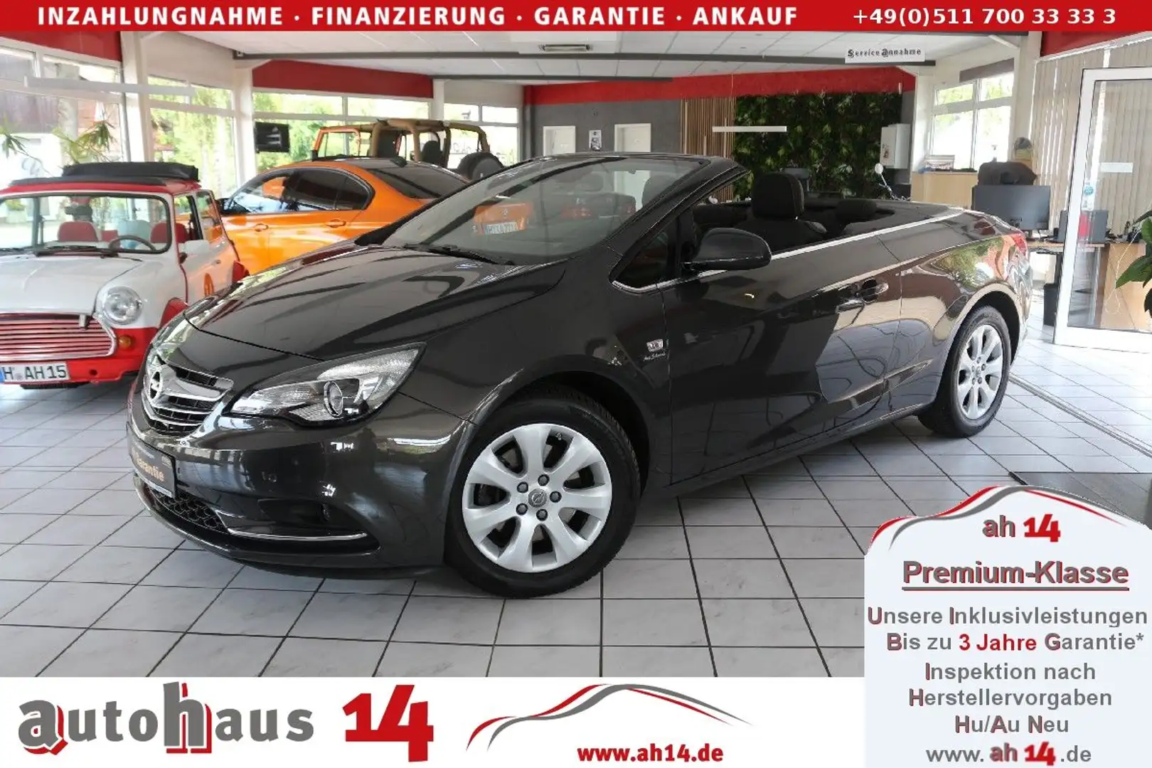Opel Cascada 1.4 Turbo -  Navi-Sitzheizung-PDC-Klima Grau - 1