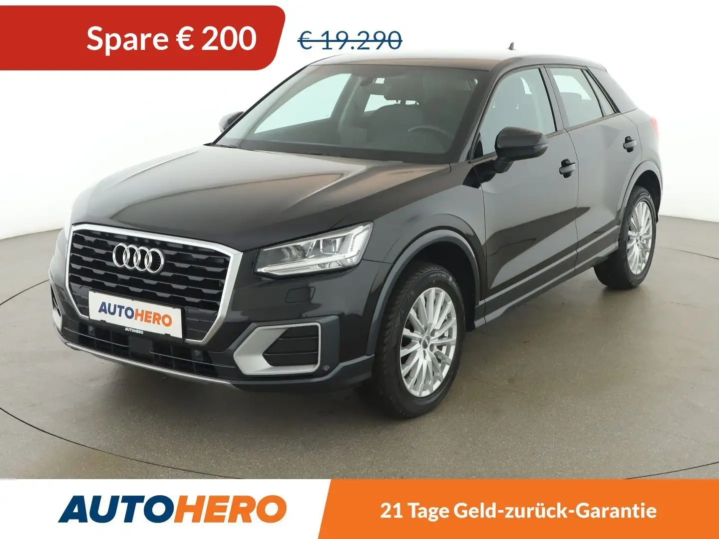 Audi Q2 1.4 TFSI ACT Design Aut. *LED*NAVI*CAM*TEMPO* Schwarz - 1