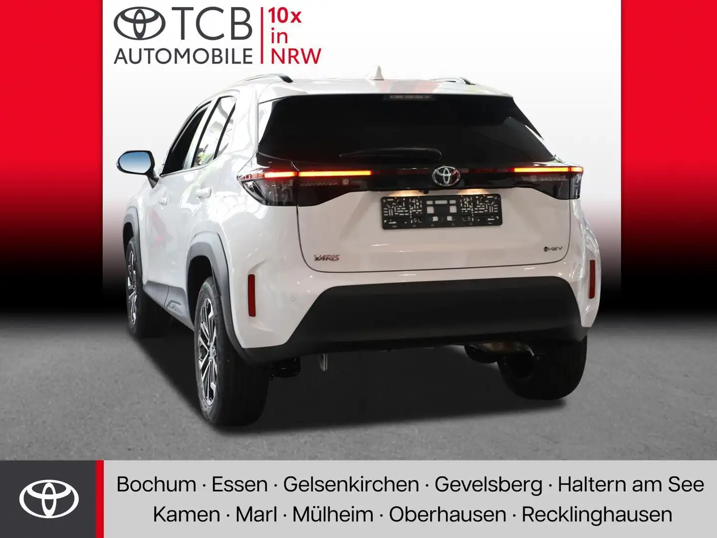 Toyota Yaris Cross 1.5 Hybrid Teamplayer NAVI SHZ PDC Blanc - 2