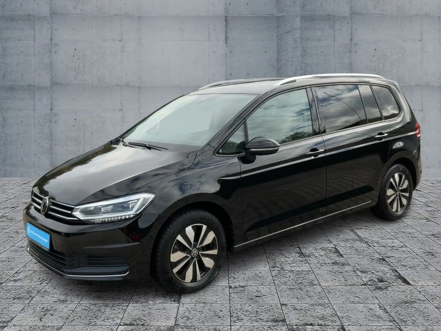 Volkswagen Touran 1.5 TSI DSG GOAL MATRIX+NAVI+AHK+ACC+7SI Schwarz - 2