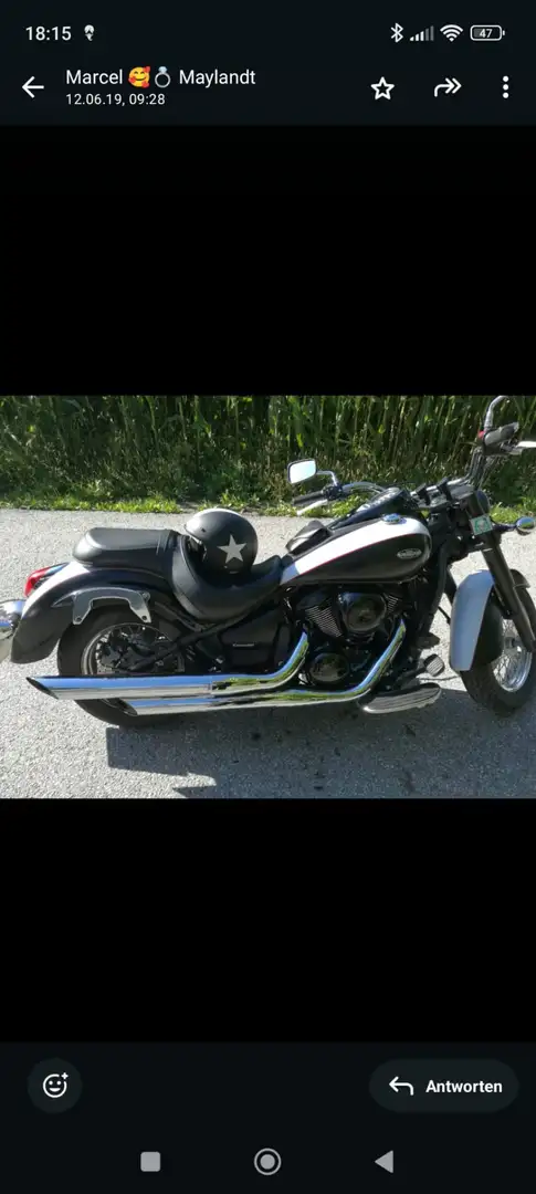 Kawasaki VN 900 Special Edition Bianco - 2
