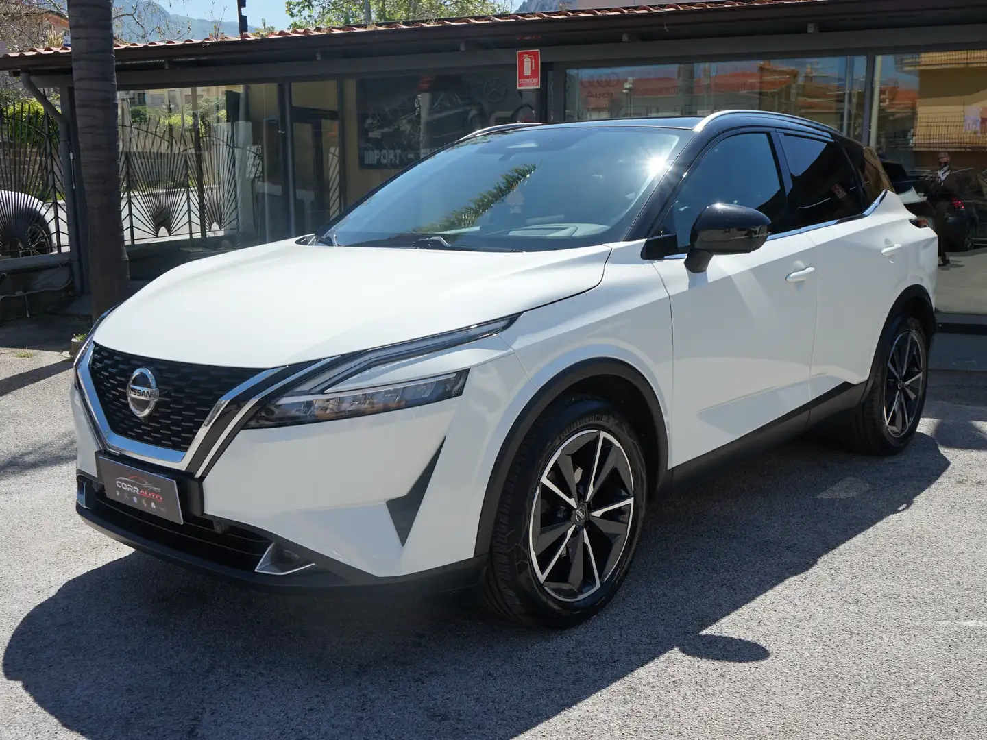 Nissan Qashqai 1.3 mhev Tekna 2wd 140cv Tetto panoramico Bianco - 1